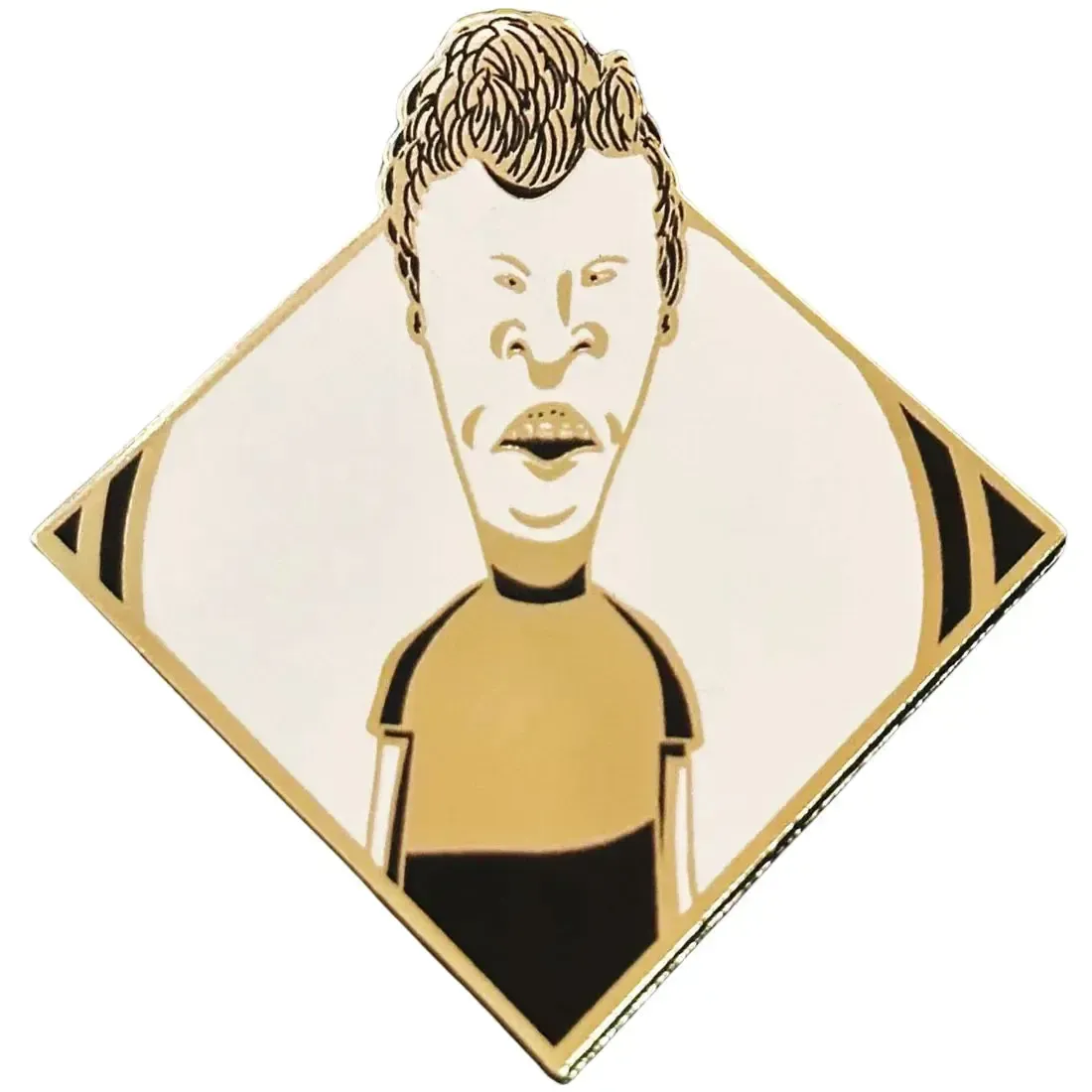 Beavis and Butt-Head - Golden Butt-Head Pin Badge (2", Enamel) - Zen Monkey Studios - 10th Anniversary Limited Edition Series