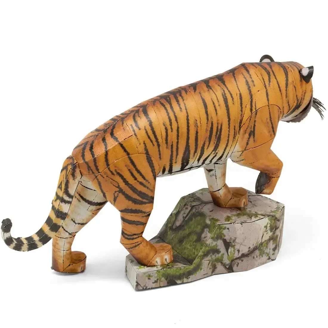 Bengal Tiger Figure Model Kit (Steel, Moderate Difficulty) - Fascinations - Metal Earth Series - Image 6