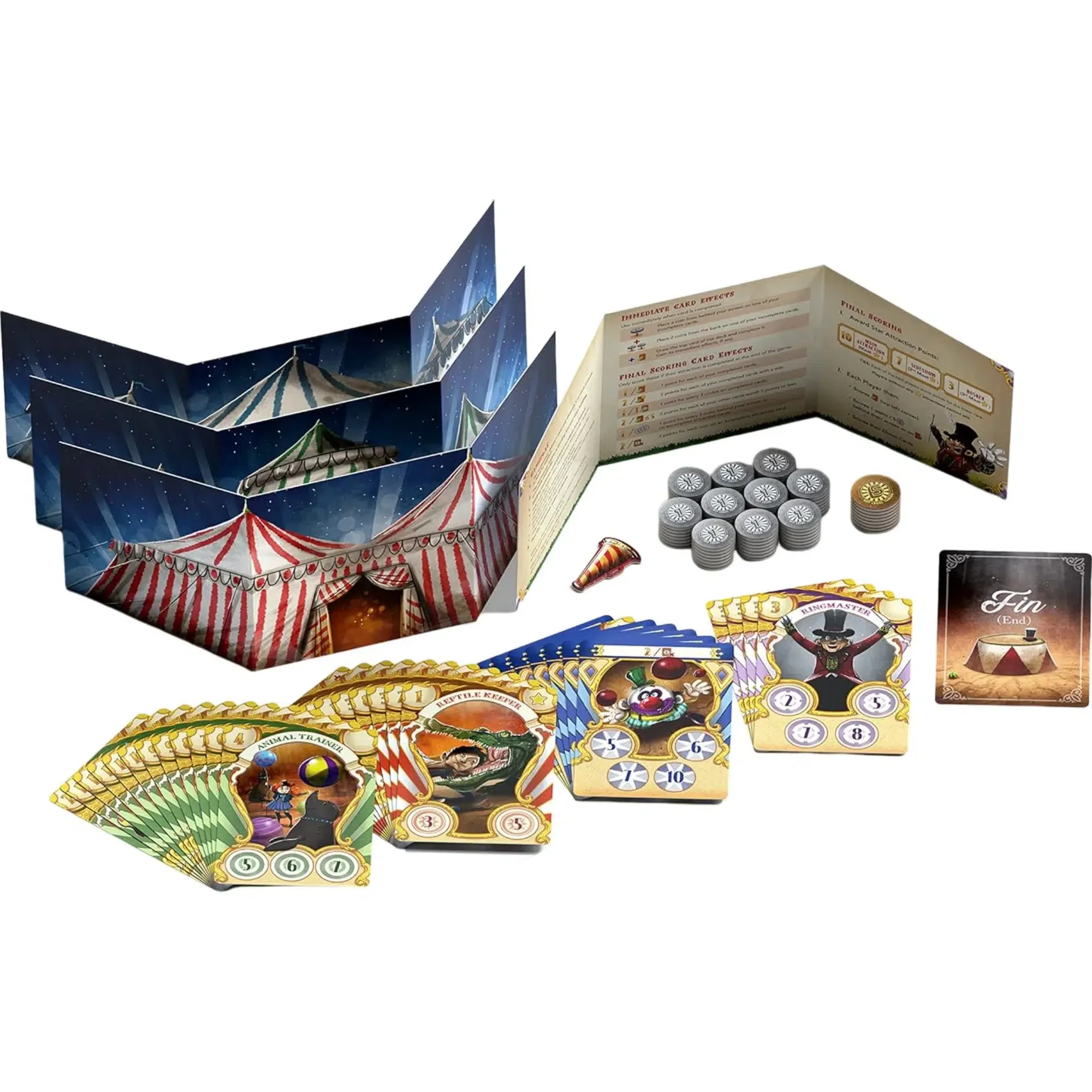 Big Top - Competitive Circus Board Game for Family, Adults, and Children (3-4 Players, Ages 11+) - Allplay - Image 4