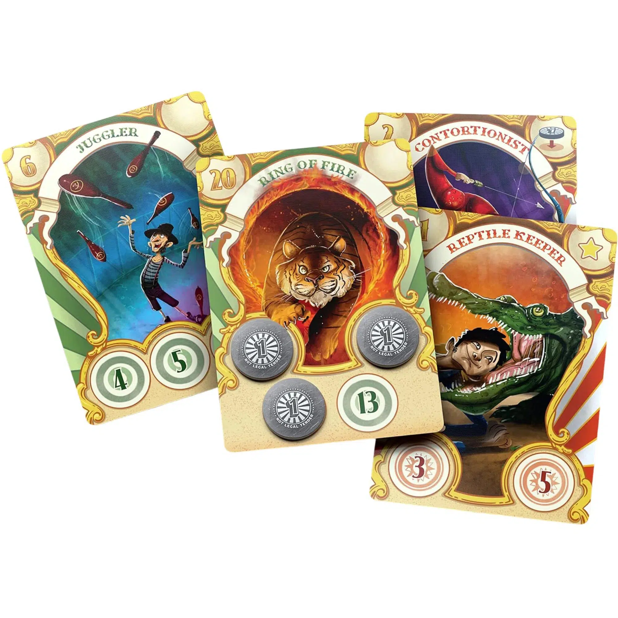 Big Top - Competitive Circus Board Game for Family, Adults, and Children (3-4 Players, Ages 11+) - Allplay - Image 5
