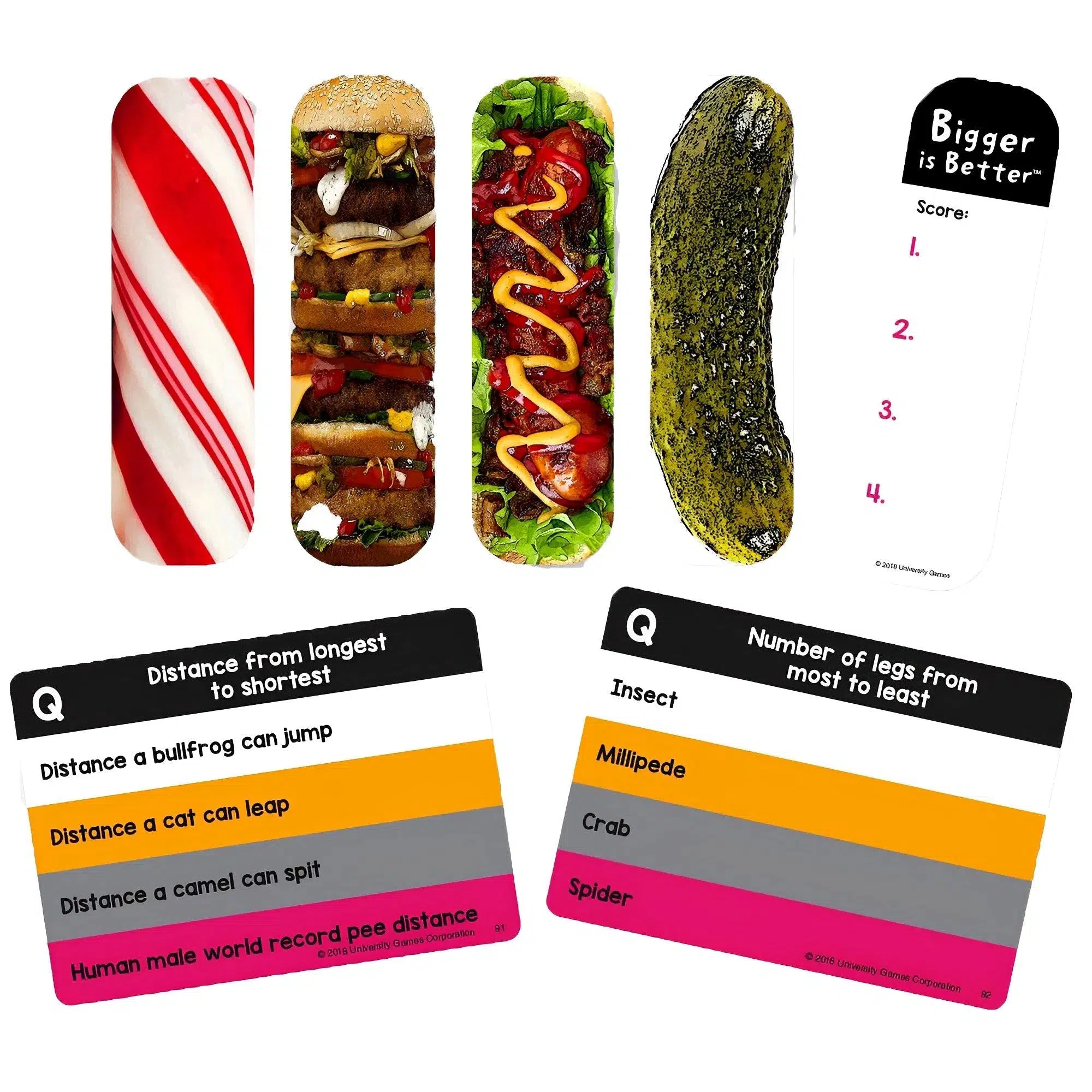 Bigger Is Better - Gag Gift Party Card Game - University Games - Image 3