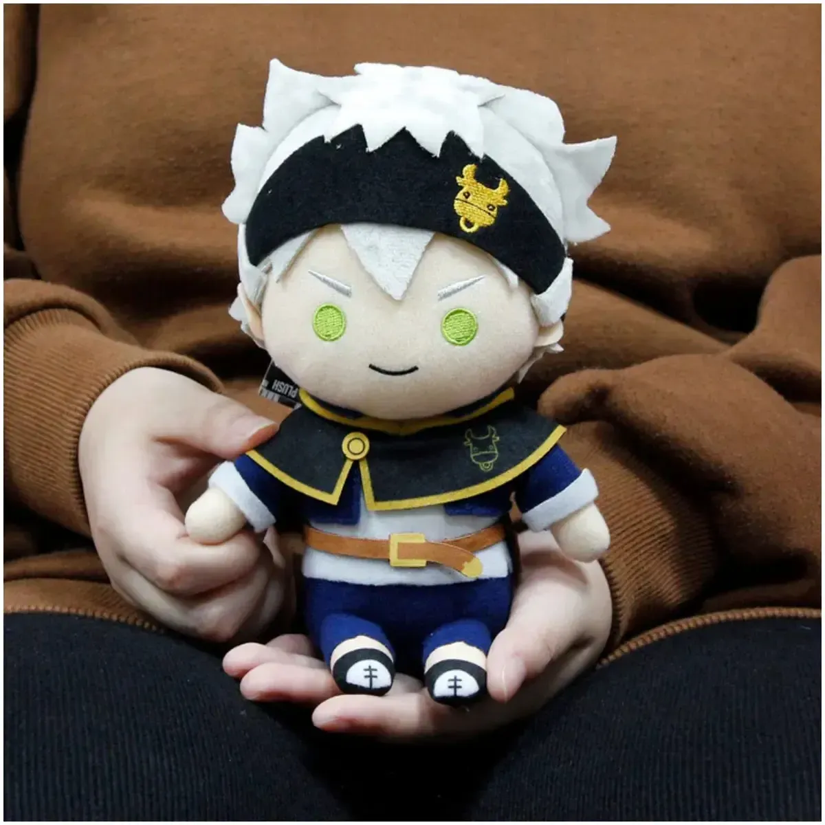 Black Clover - Sitting Asta Plush (7") - Great Eastern Entertainment - Image 3