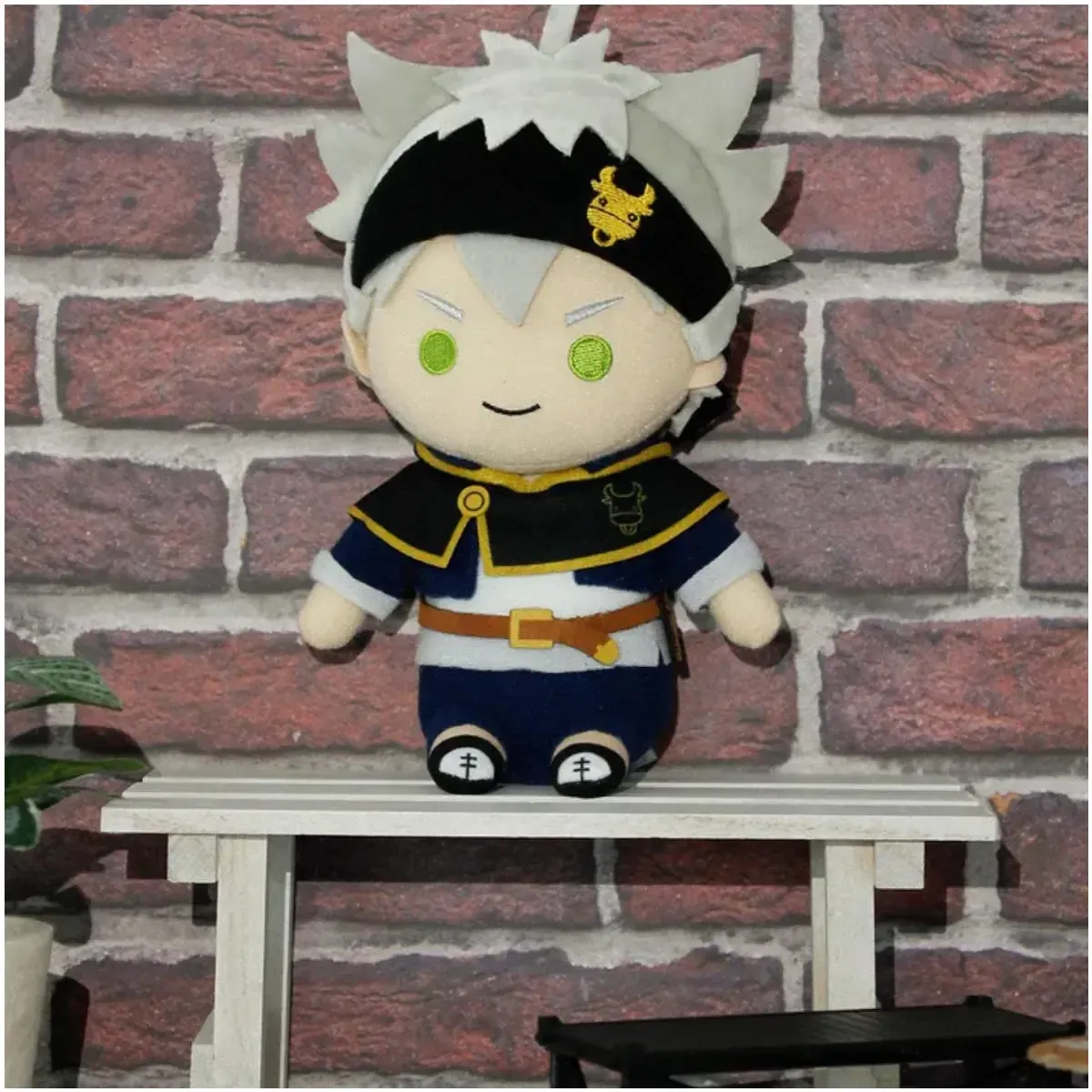 Black Clover - Sitting Asta Plush (7") - Great Eastern Entertainment - Image 4