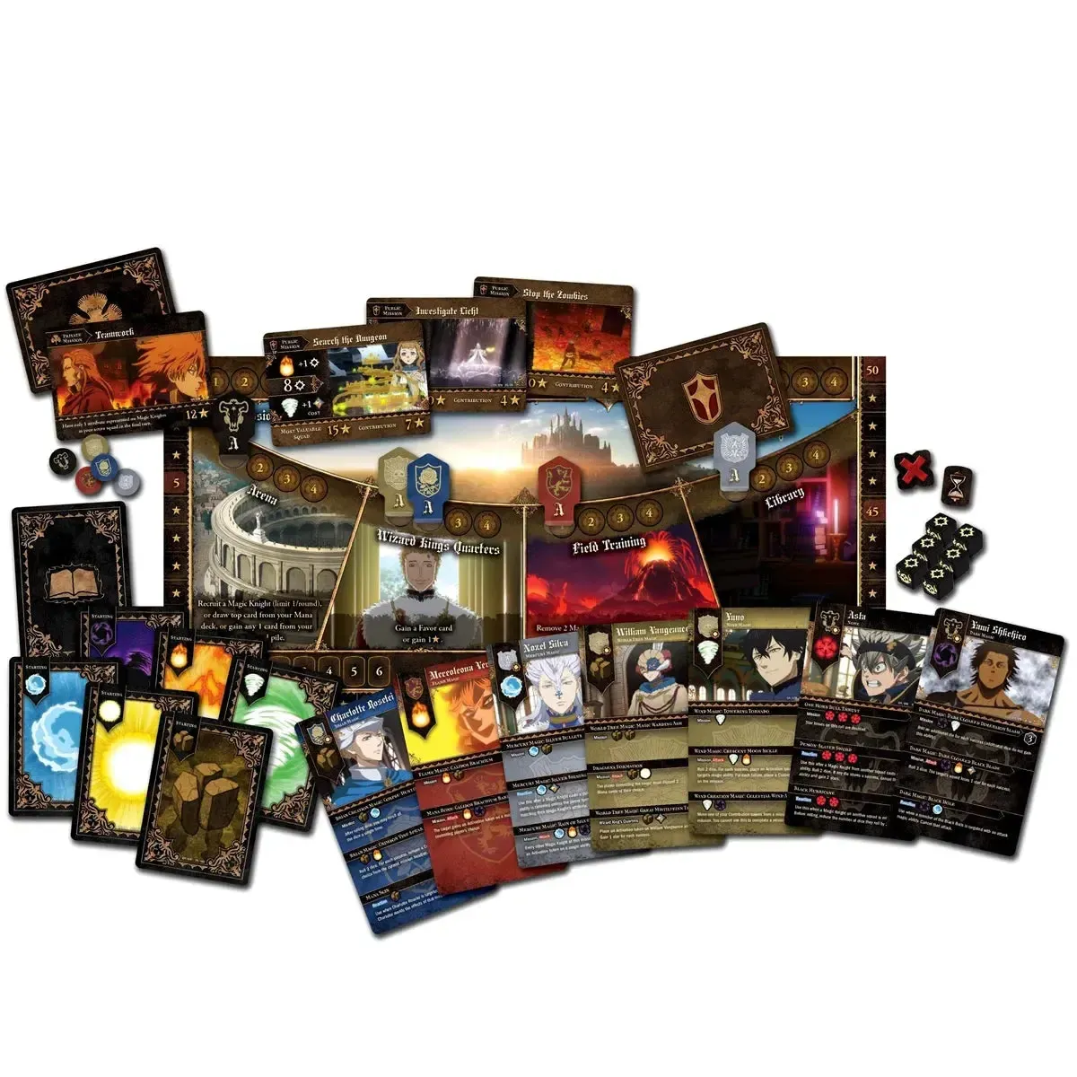 Black Clover: Star Festival - Strategy Anime Board Game for Family and Adults (2-4 Players, Ages 14+) - Japanime Games - Image 3