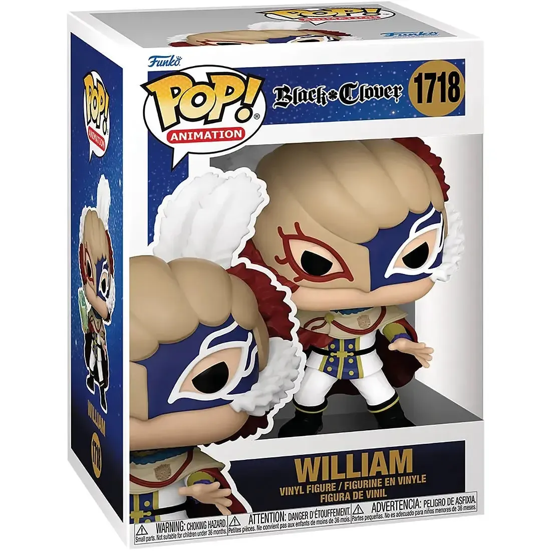 Black Clover - William Vangeance Figure (4.9") - Funko - Pop! Animation Series (1718)