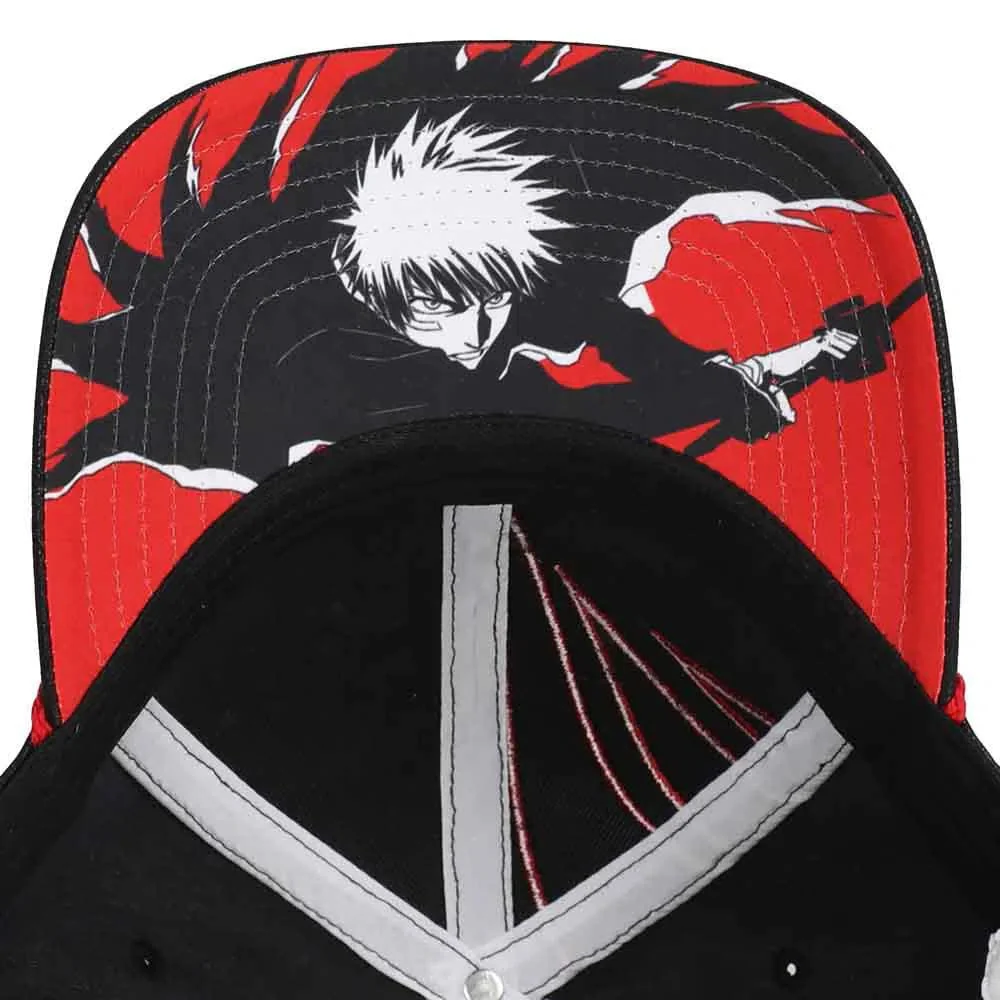 Bleach - Ichigo Kurosaki Snapback Hat (Suede, Pre-Curved Bill) - Bioworld - Image 5