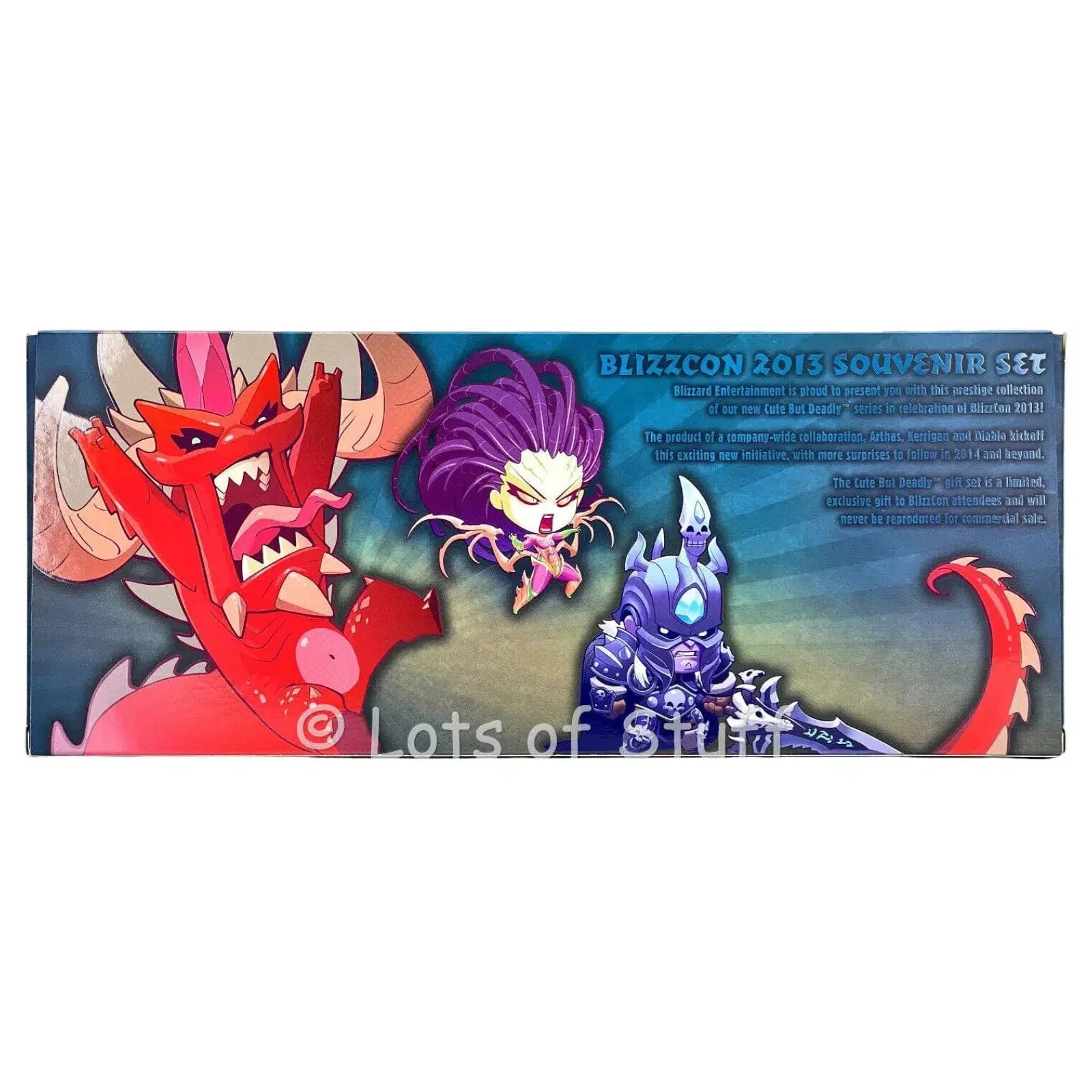Blizzard Entertainment - Blizzcon 2013 Souvenir Set (Kerrigan, Diablo & Arthas Figures) - Happy Worker - Image 7