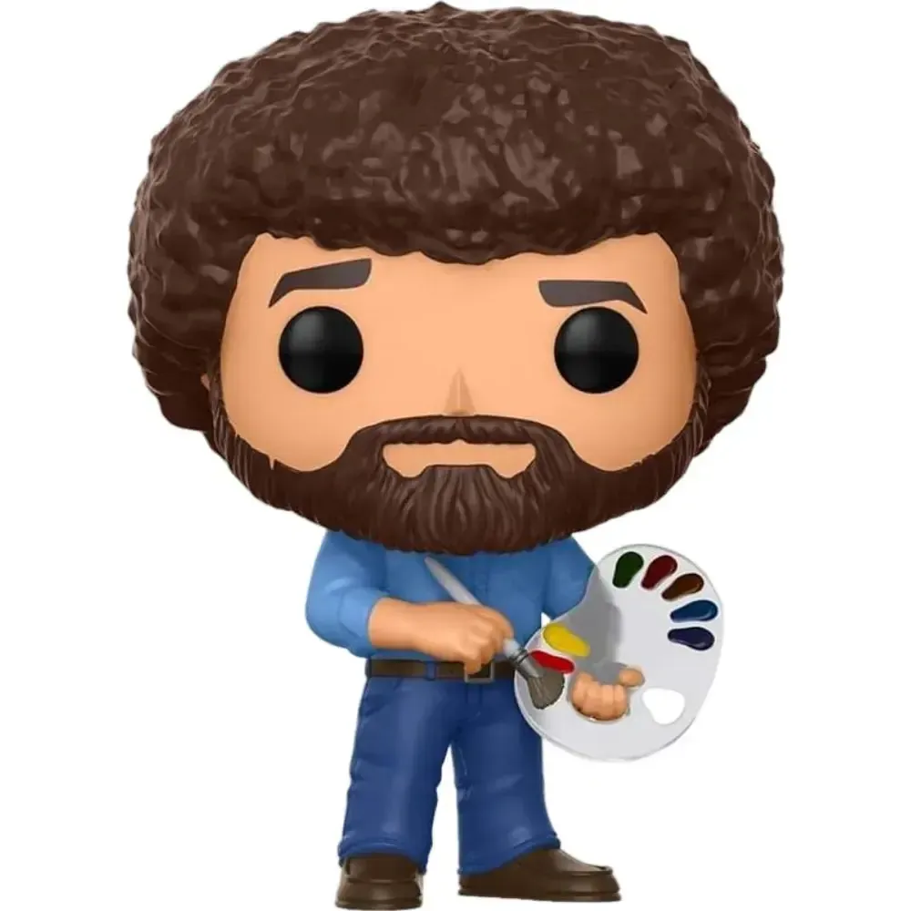 Bob Ross: The Joy of Painting - Bob Ross Figure (3.75") - Funko - Pop! Television Series (524) - (2017) - Image 2