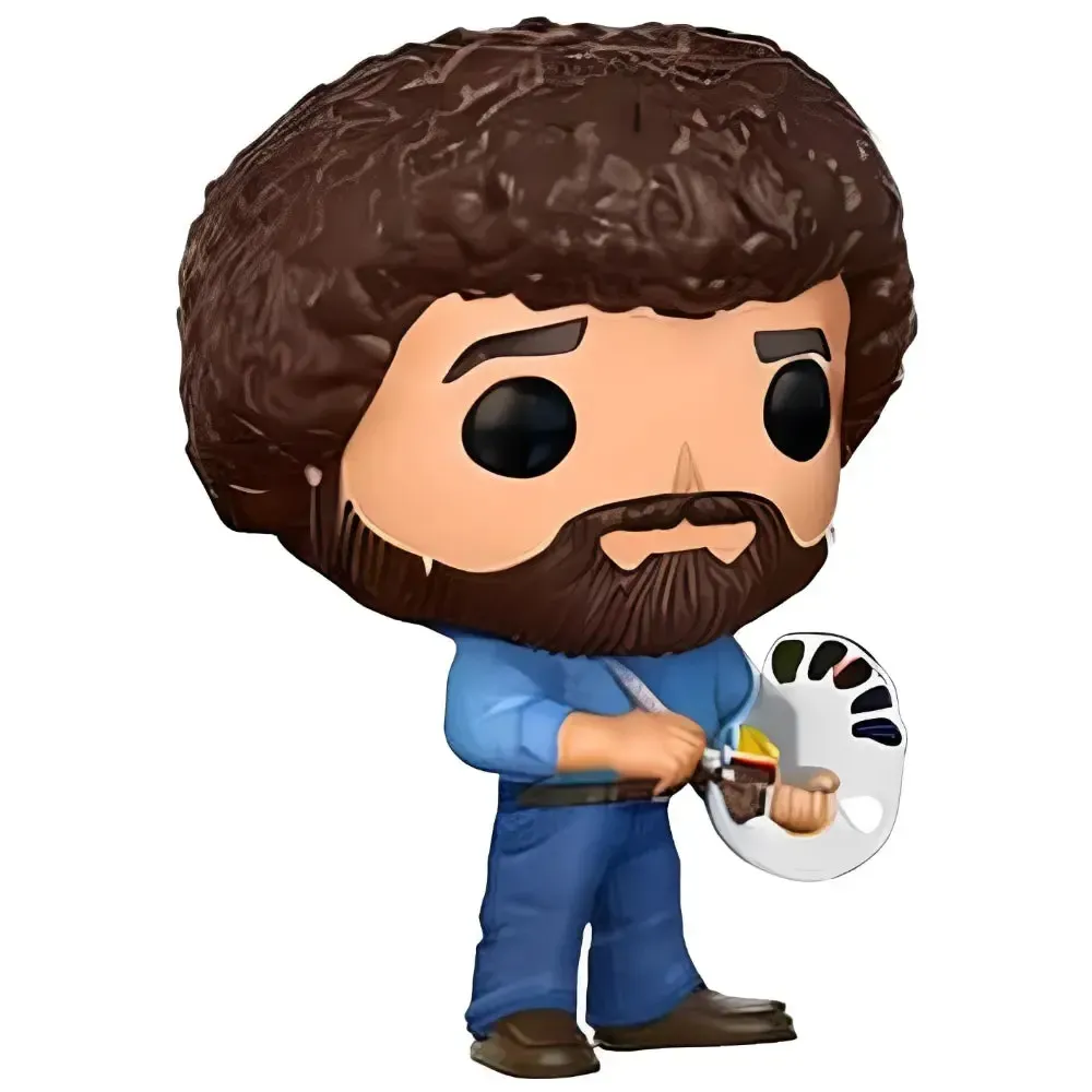 Bob Ross: The Joy of Painting - Bob Ross Figure (3.75") - Funko - Pop! Television Series (524) - (2017) - Image 3