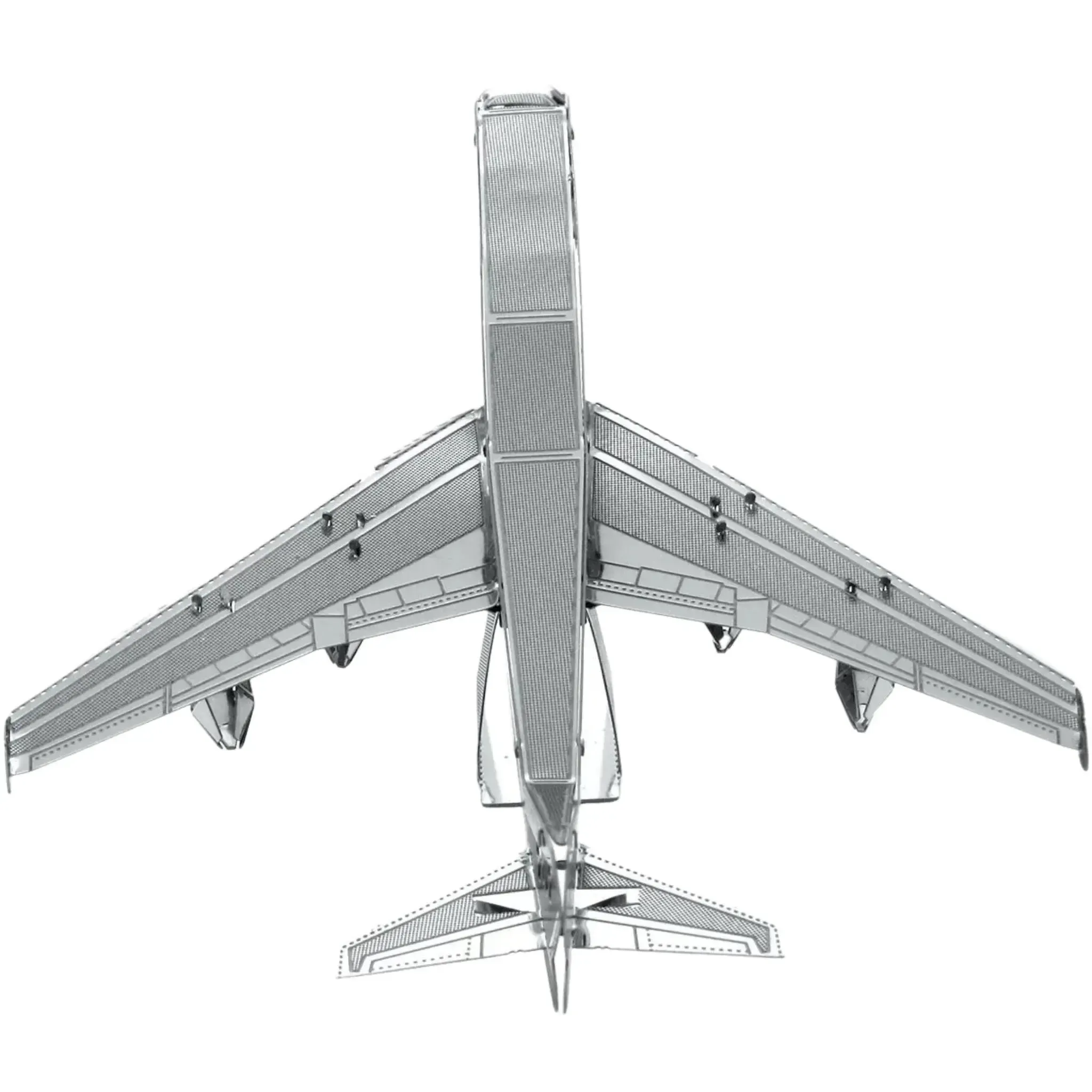 Boeing 747 Jumbo Jet Airliner Figure Model Kit (Steel, Easy Difficulty) - Fascinations - Metal Earth Series - (2024) - Image 4