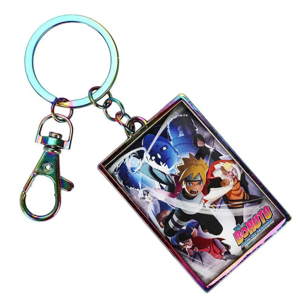 Boruto: Naruto Next Generations - Poster Art Dome Keychain (Iridescent Glass) - Bioworld - Image 2