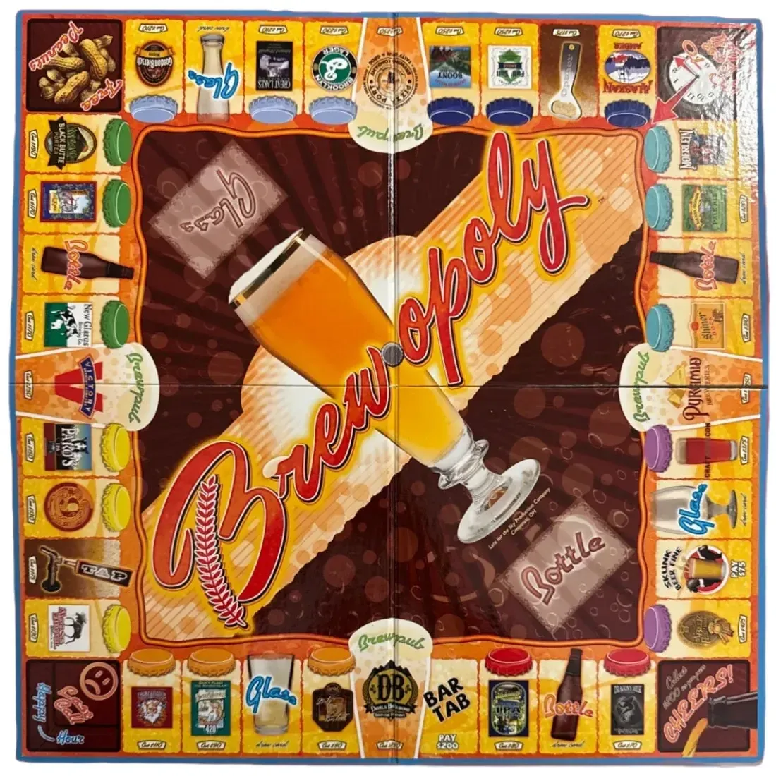 Brew-Opoly - Economic Beer Board Game for Adults (2-6 Players, Ages 21+) - Late for the Sky - Image 4