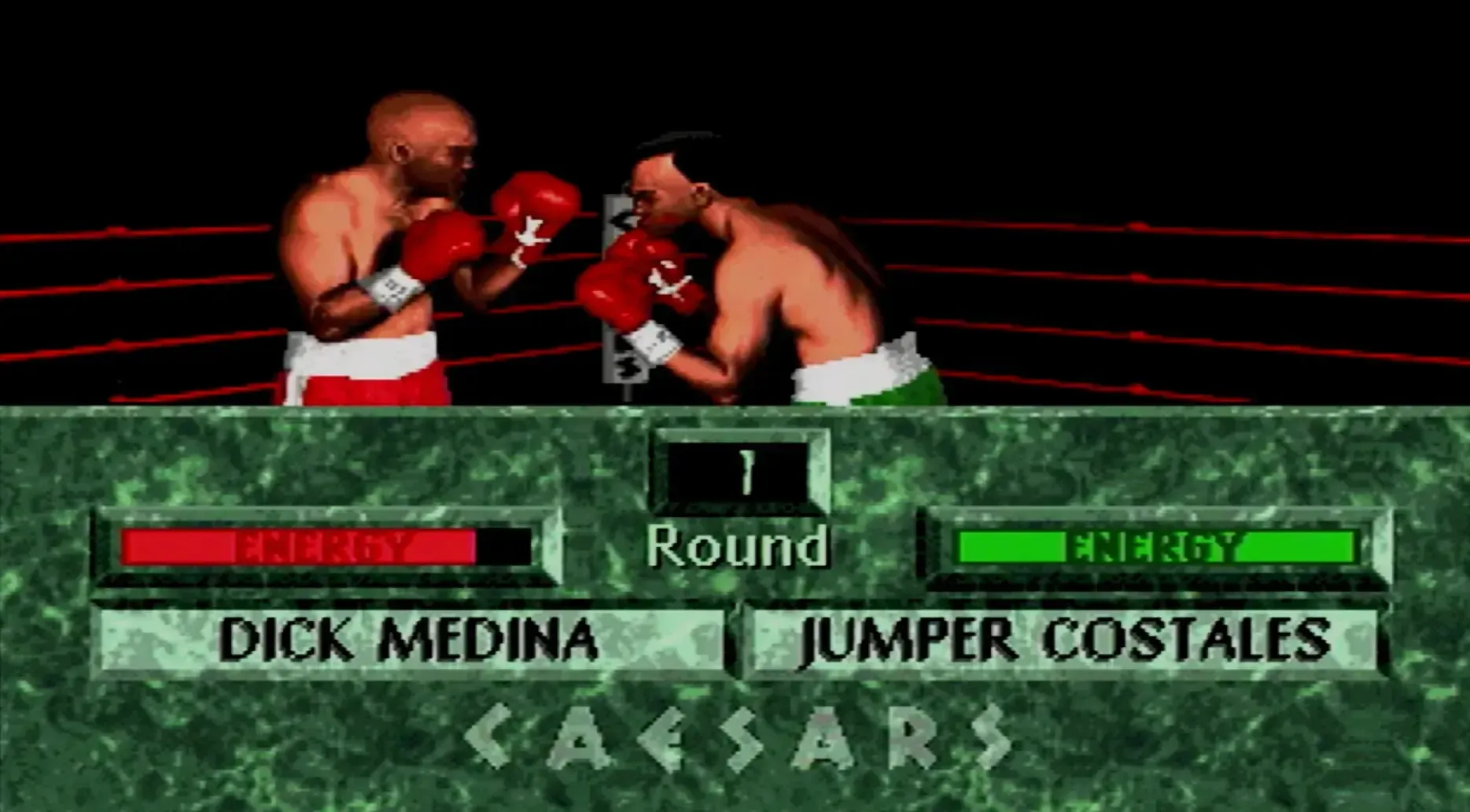Caesars: World of Boxing - Boxing Sports Video Game (1-2 Players) - Philips CD-i - (1993) - Image 2