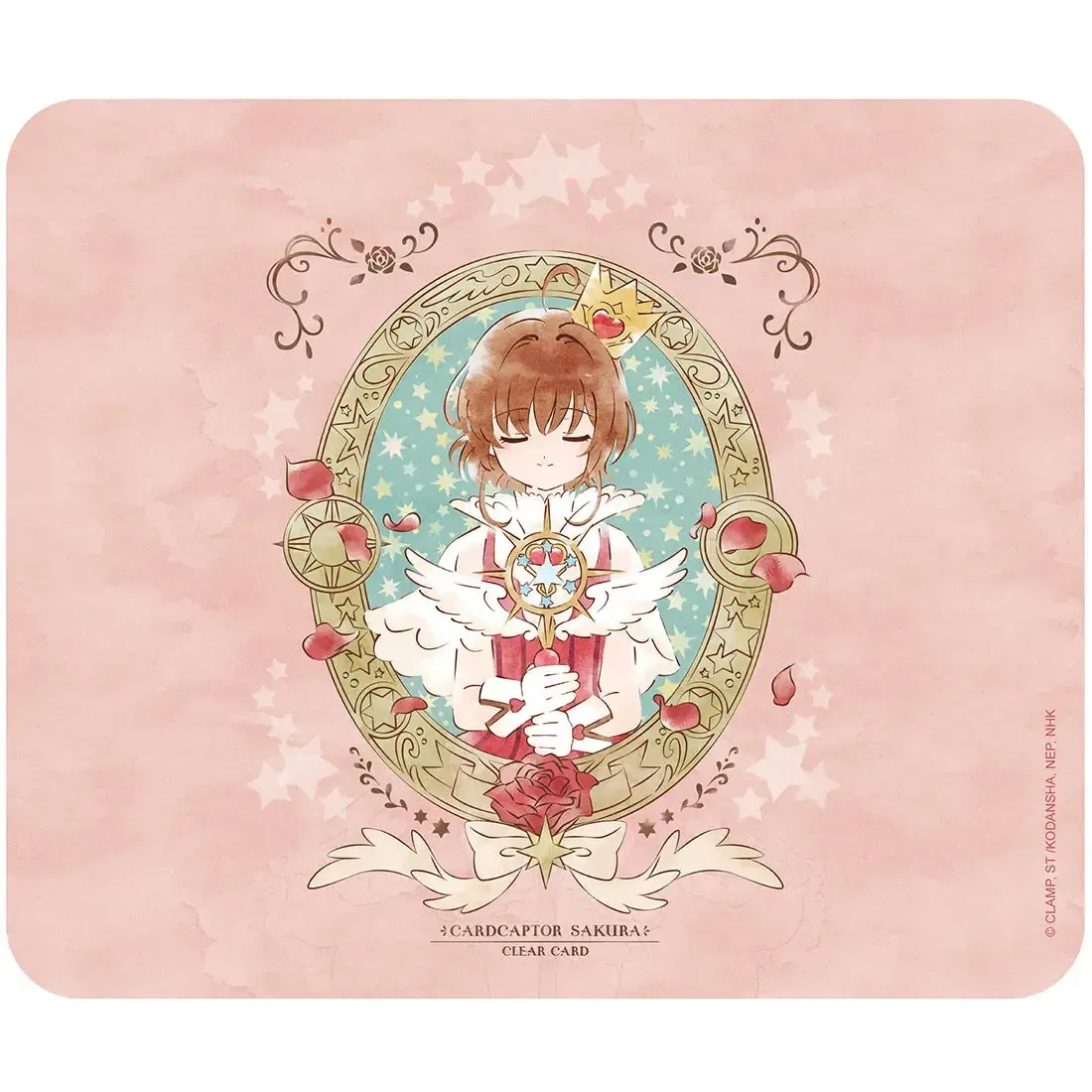 Cardcaptor Sakura: Clear Card - Red Hearts Outfit Sakura Mousepad (9.25"x7.75") - ABYstyle - Image 2