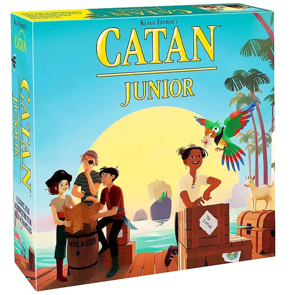 CATAN: Junior - Strategy Pirates Board Game for Family, and Children (2-4 Players, Ages 6+) - Catan Studio