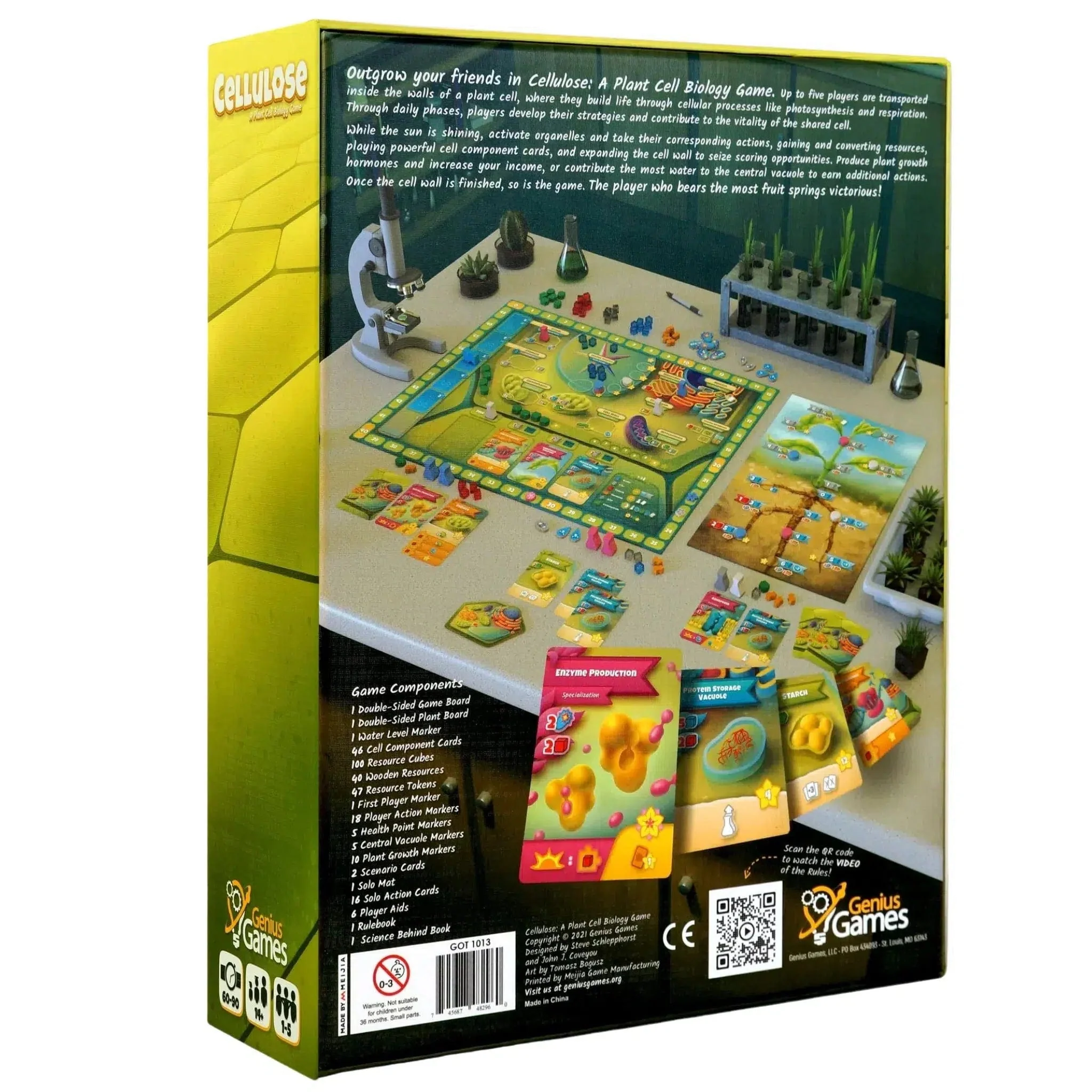 Cellulose: A Plant Cell Biology Game - Board Game - Genius Games - Image 8