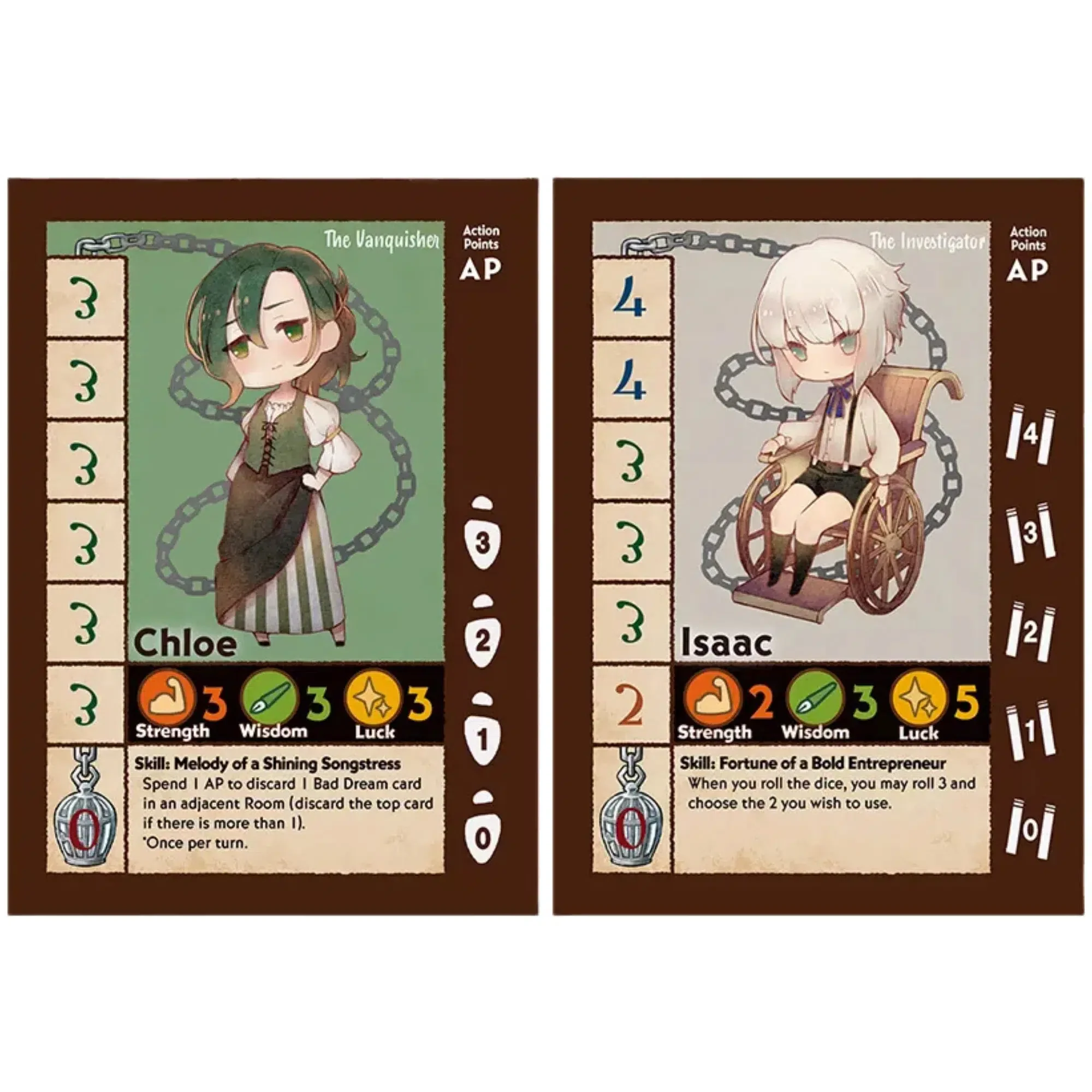 CHAINsomnia - Co-Op Escape Game Board Game - Japanime Games - Image 3