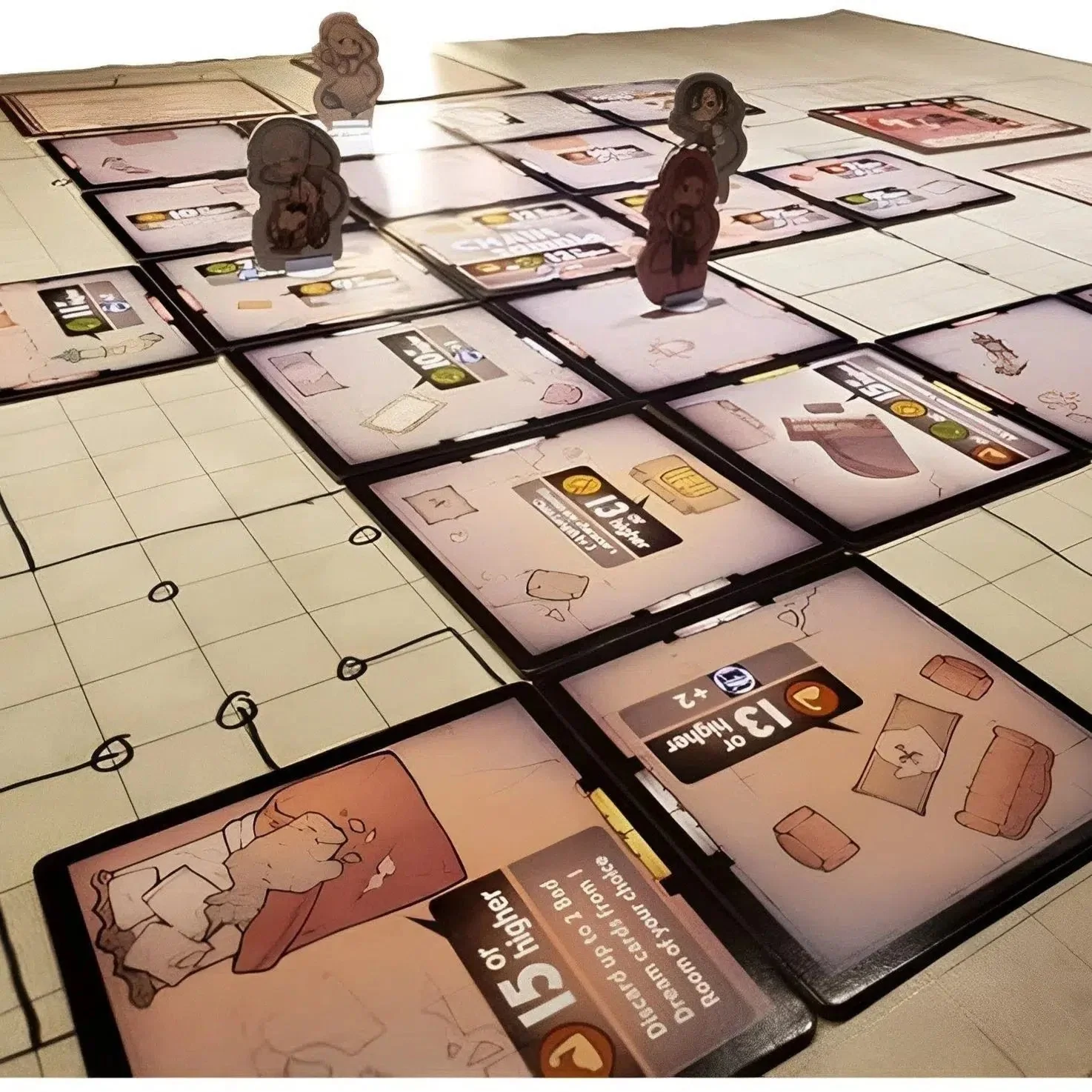 CHAINsomnia - Co-Op Escape Game Board Game - Japanime Games - Image 4