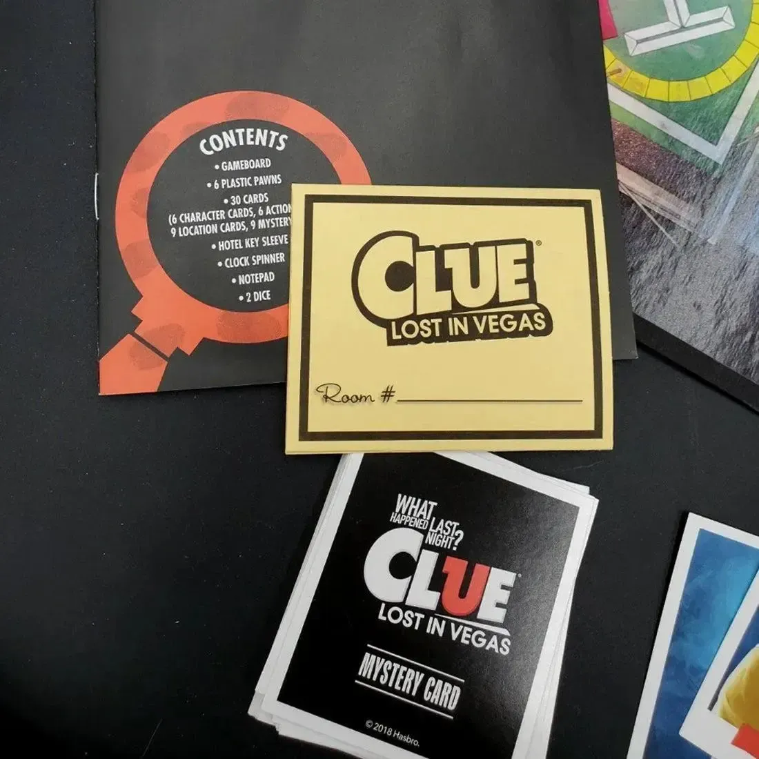 Clue: Lost in Vegas Edition - Competitive Mystery Board Game for Adults (2-6 Players, Ages 12+) - Hasbro Gaming - Image 7