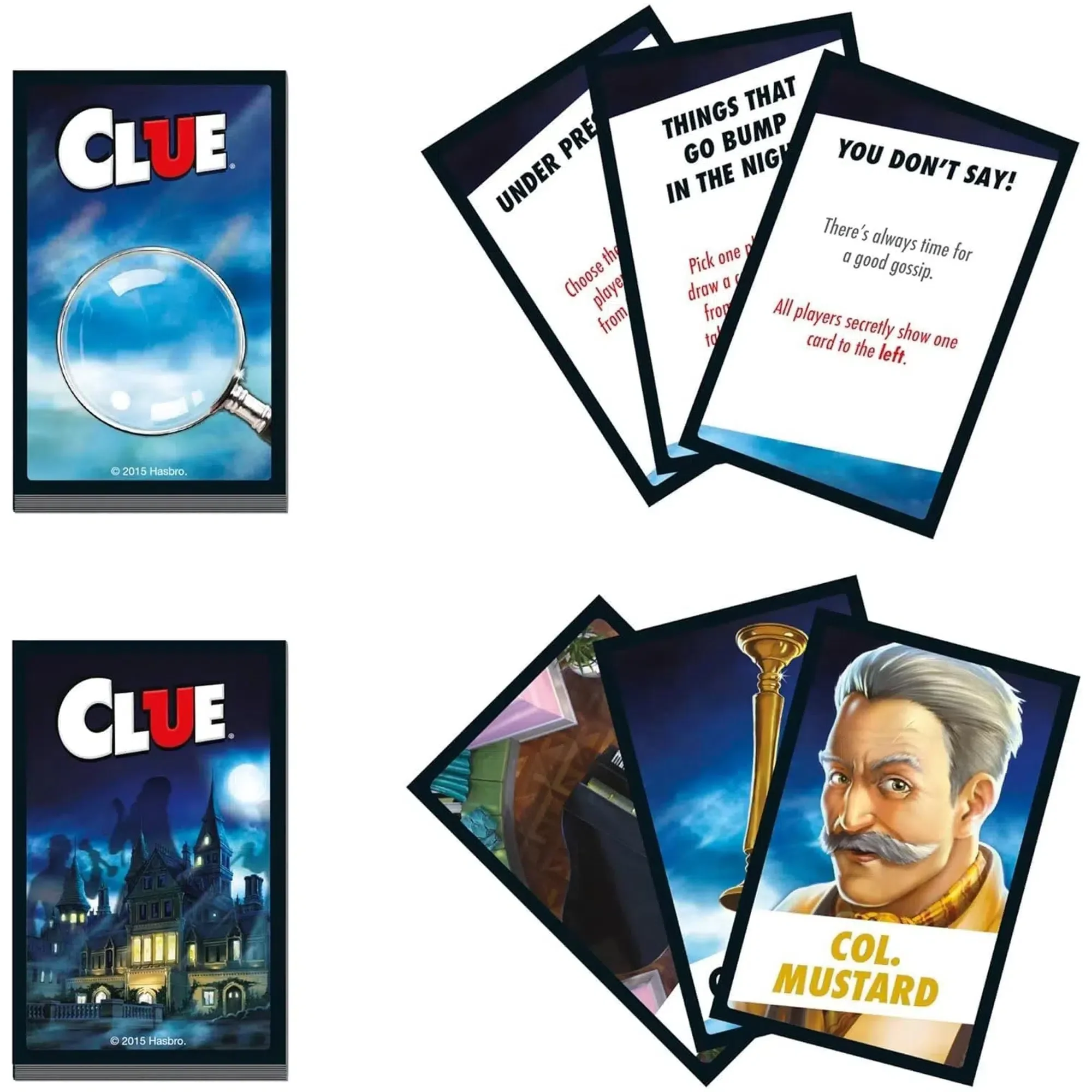 Clue - Social Deduction Mystery Board Game for Family, Adults, and Children (3-6 Players, Ages 8+) - Hasbro Gaming - Image 5