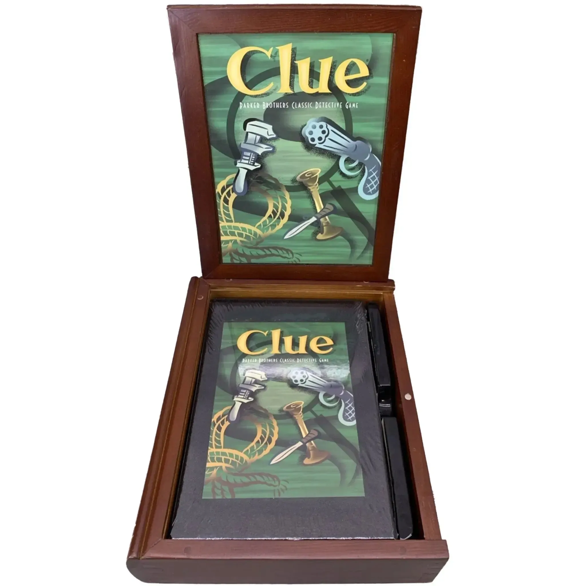 Clue: Vintage Game Collection Edition - Social Deduction Mystery Board Game for Family, Adults, and Children (3-6 Players, Ages 8+) - Hasbro [Parker Brothers] - Target Exclusive - (2005) - Image 4