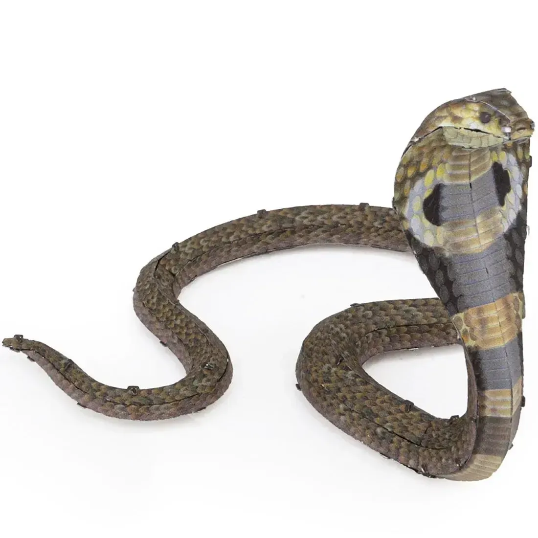 Cobra Snake Figure Model Kit (Steel, Moderate Difficulty) - Fascinations - Metal Earth Series - Image 7