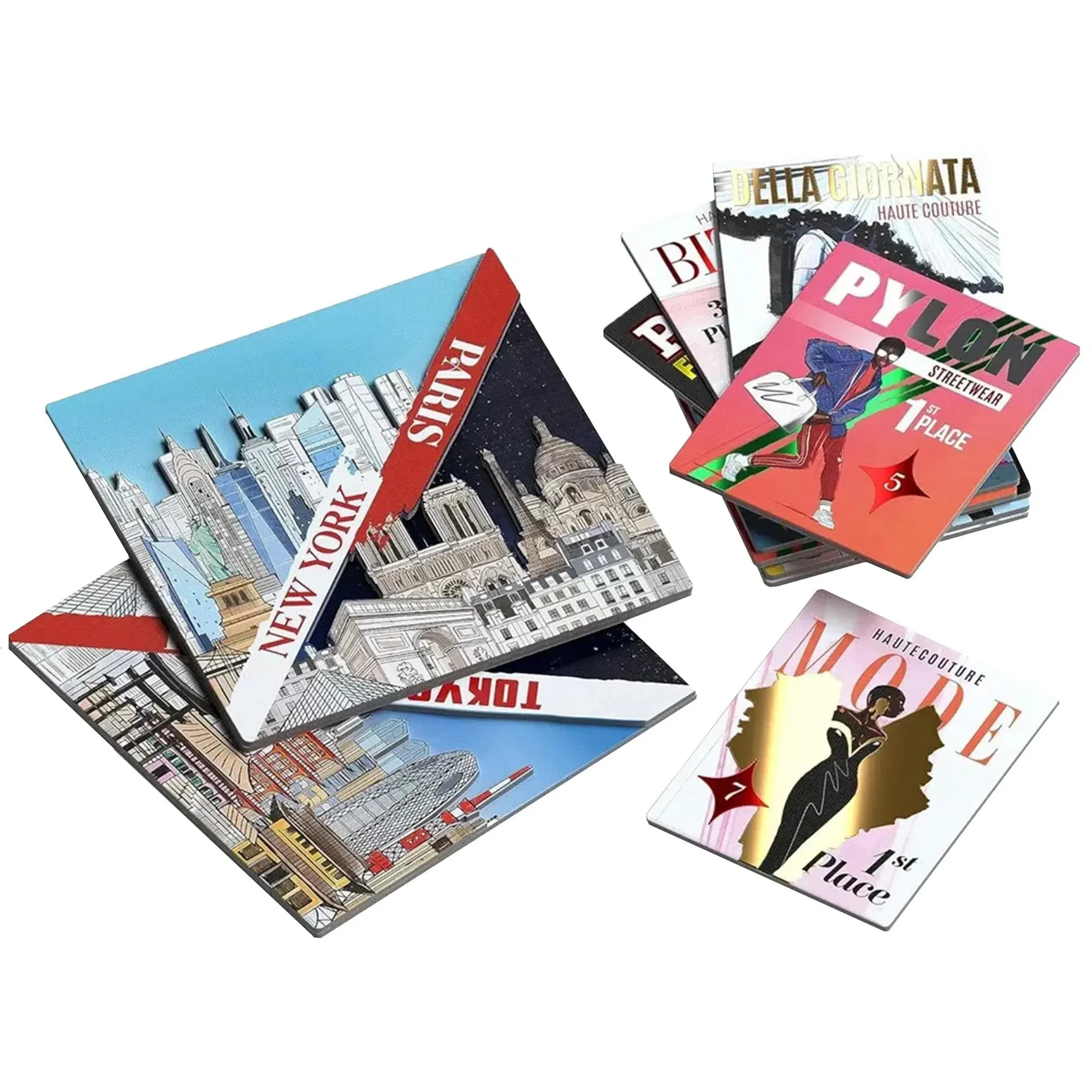 Couture - Competitive Fashion Board Game for Family, and Adults (3-6 Players, Ages 11+) - Allplay - Image 3