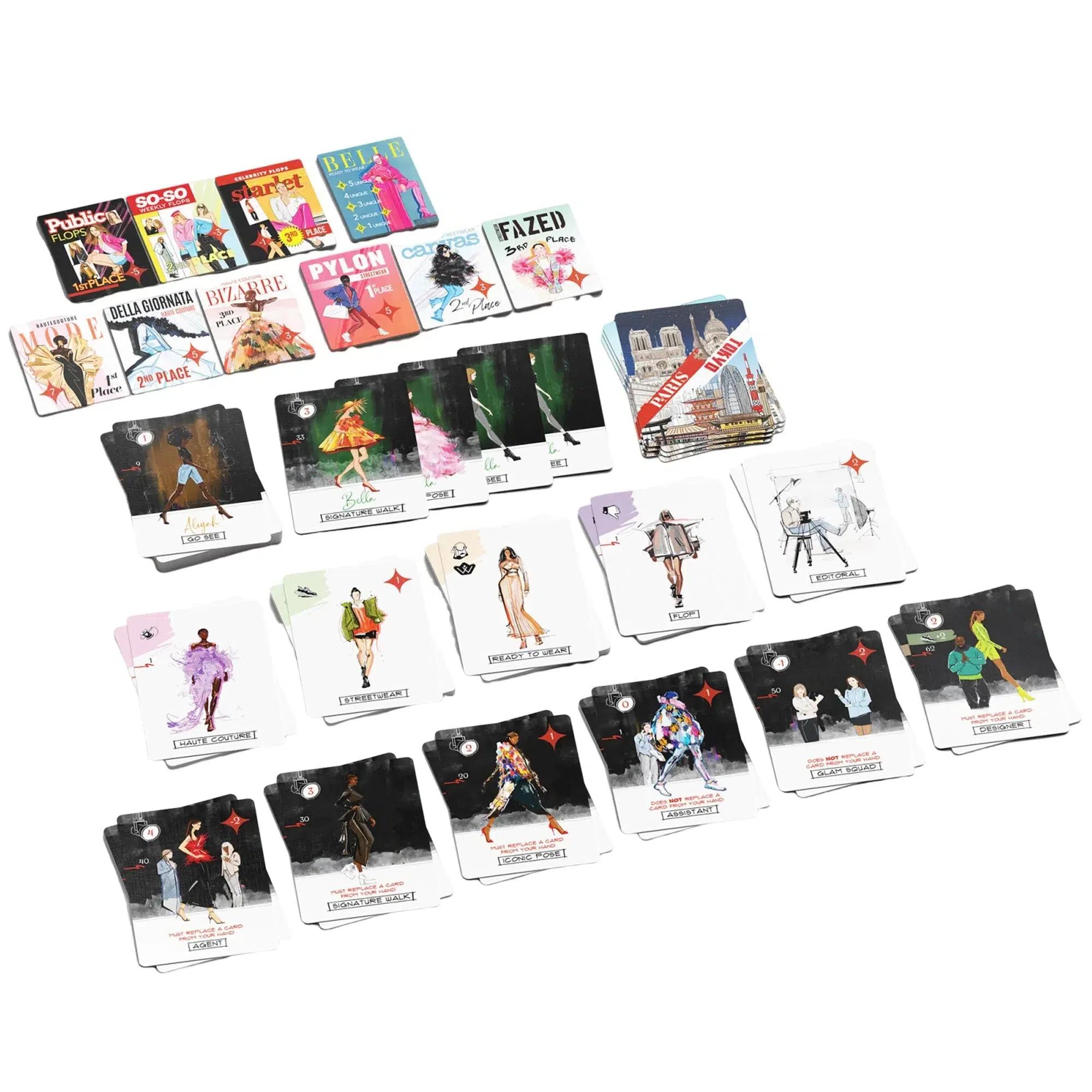 Couture - Competitive Fashion Board Game for Family, and Adults (3-6 Players, Ages 11+) - Allplay - Image 5