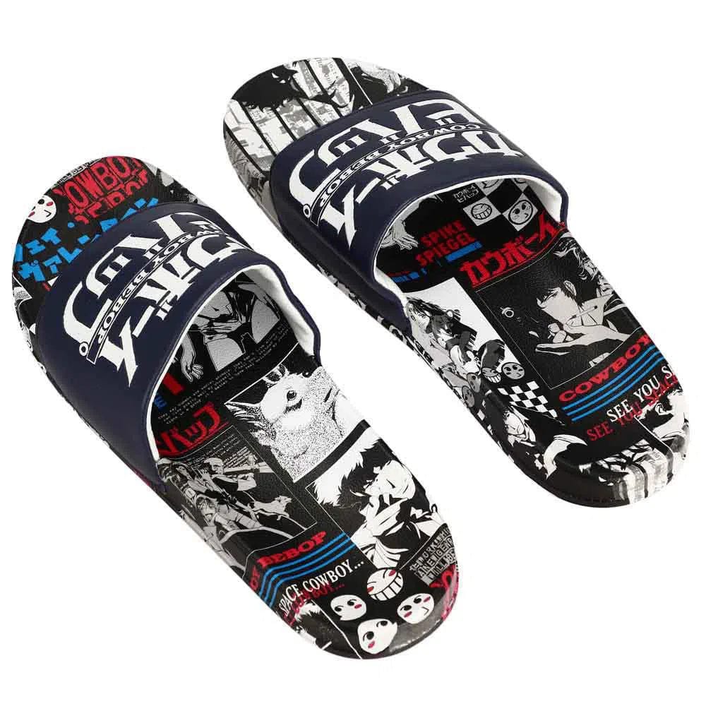 Cowboy Bebop - See You Space Cowboy Athletic Slide Sandals - Bioworld - Image 2