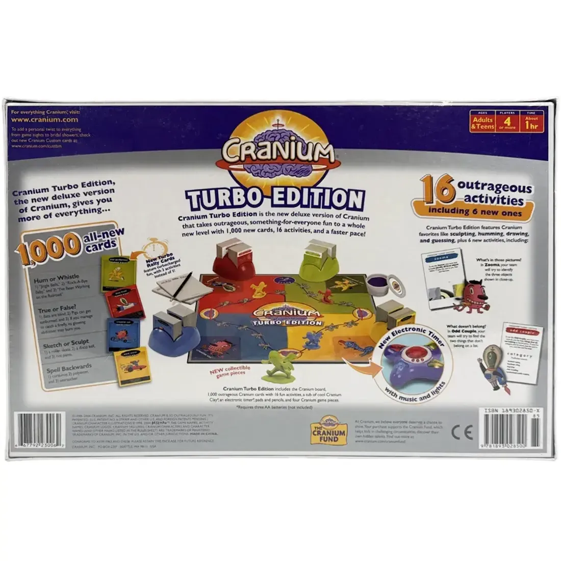 Cranium: Turbo Edition - Party Trivia Board Game for Family, and Adults (4+ Players, Ages 12+) - Cranium - Image 3