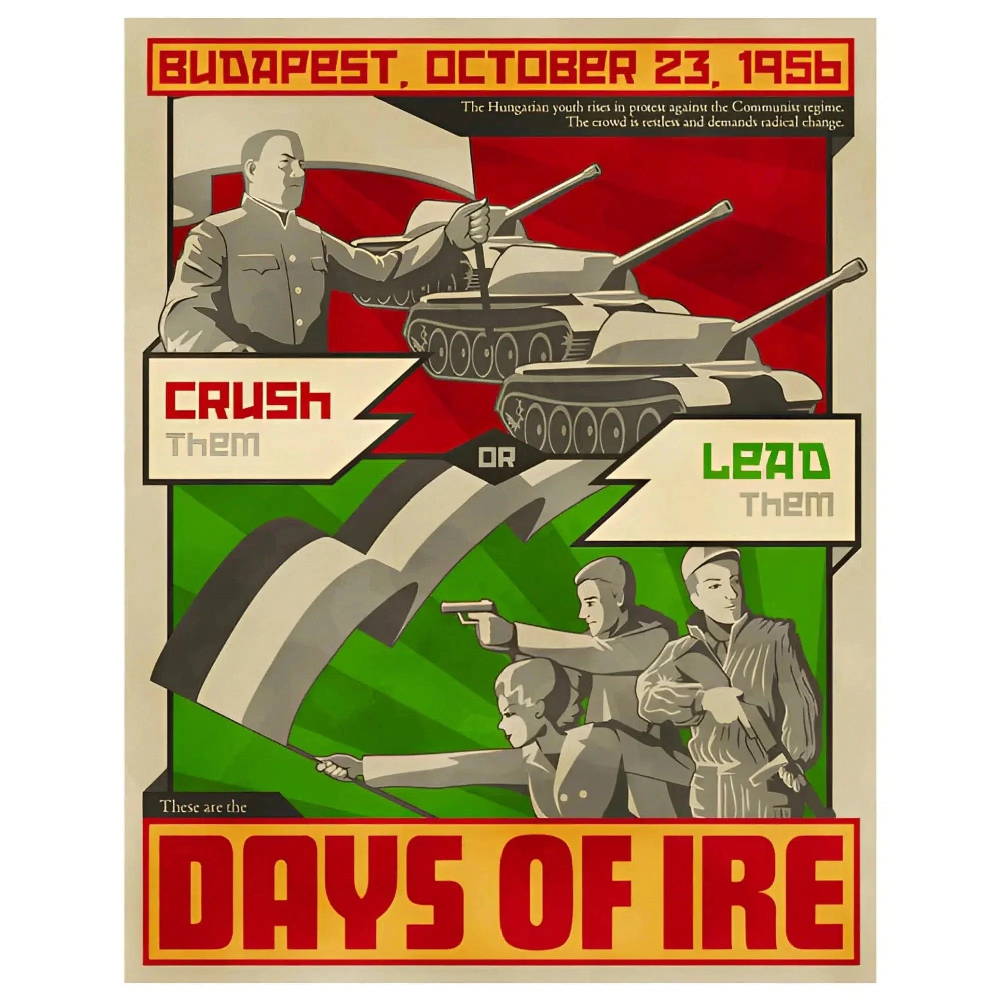 Days of Ire: Budapest 1956 - Board Game - Mighty Boards, Mr. B Games - Image 3