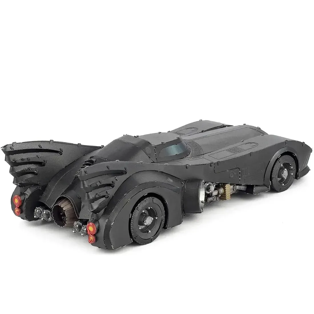 DC Comics [Batman] - Batmobile Car Figure Model Kit (Steel, Challenging Difficulty) - Fascinations - Metal Earth Premium Series - Image 6