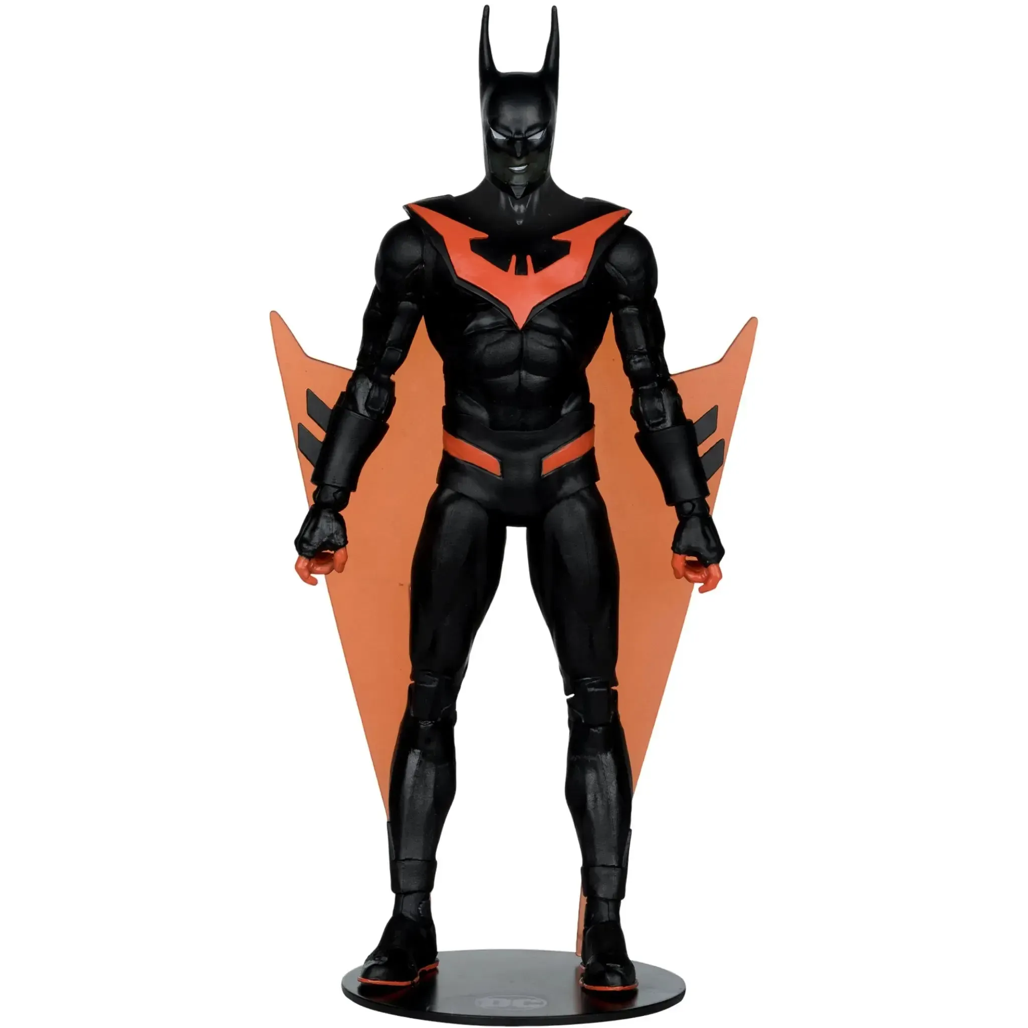 DC Comics [Batman Beyond: Neo-Gothic] - Black Suit Batman Action Figure (7.25") - McFarlane Toys - DC Multiverse Series, Platinum Edition (2024) - Image 4