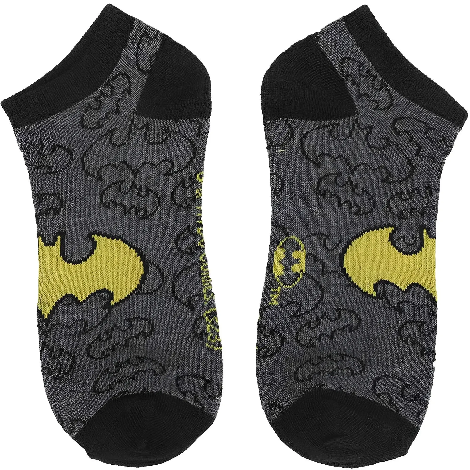 DC Comics - Batman Logo Ankle Socks (5 Pairs) - Bioworld - Image 4