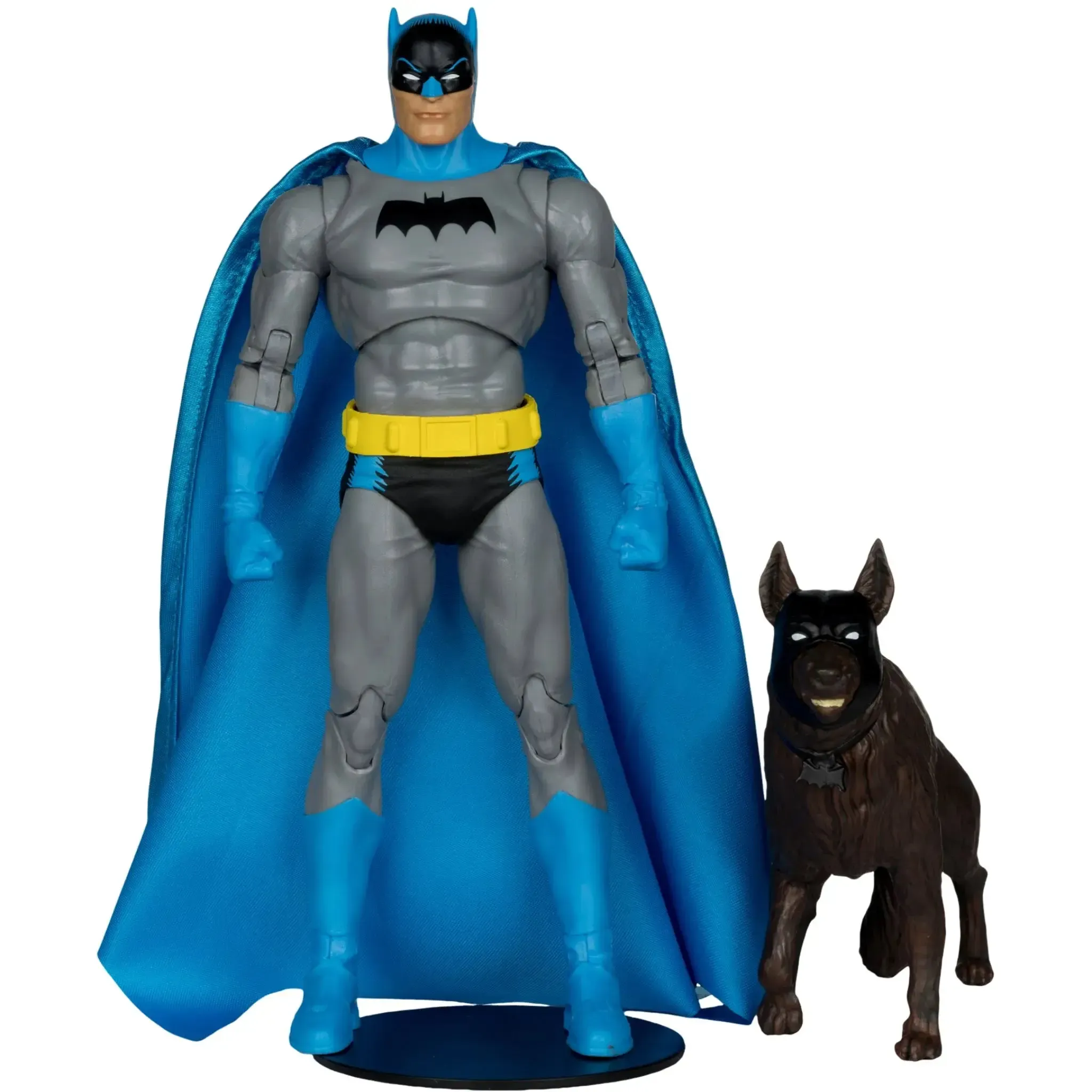 DC Comics [Batman: Silver Age] - Batman & Ace the Bat-Hound Action Figure Set (7") - McFarlane Toys - DC Multiverse Series (2024) - Image 4