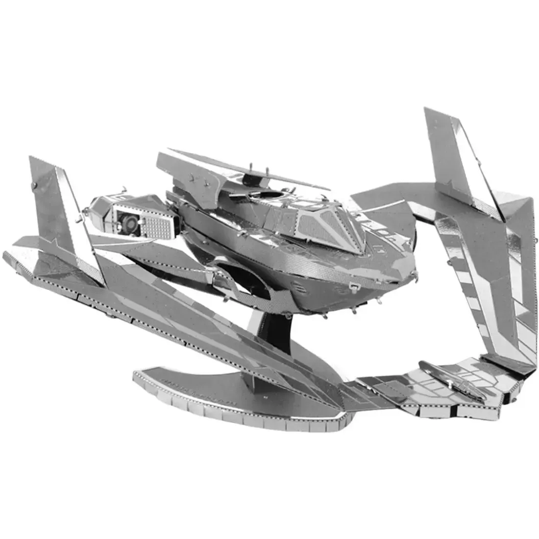 DC Comics [Batman v. Superman: Dawn of Justice] - Batwing Ship Figure Model Kit (Steel, Challenging Difficulty) - Fascinations - Metal Earth Series - Image 5