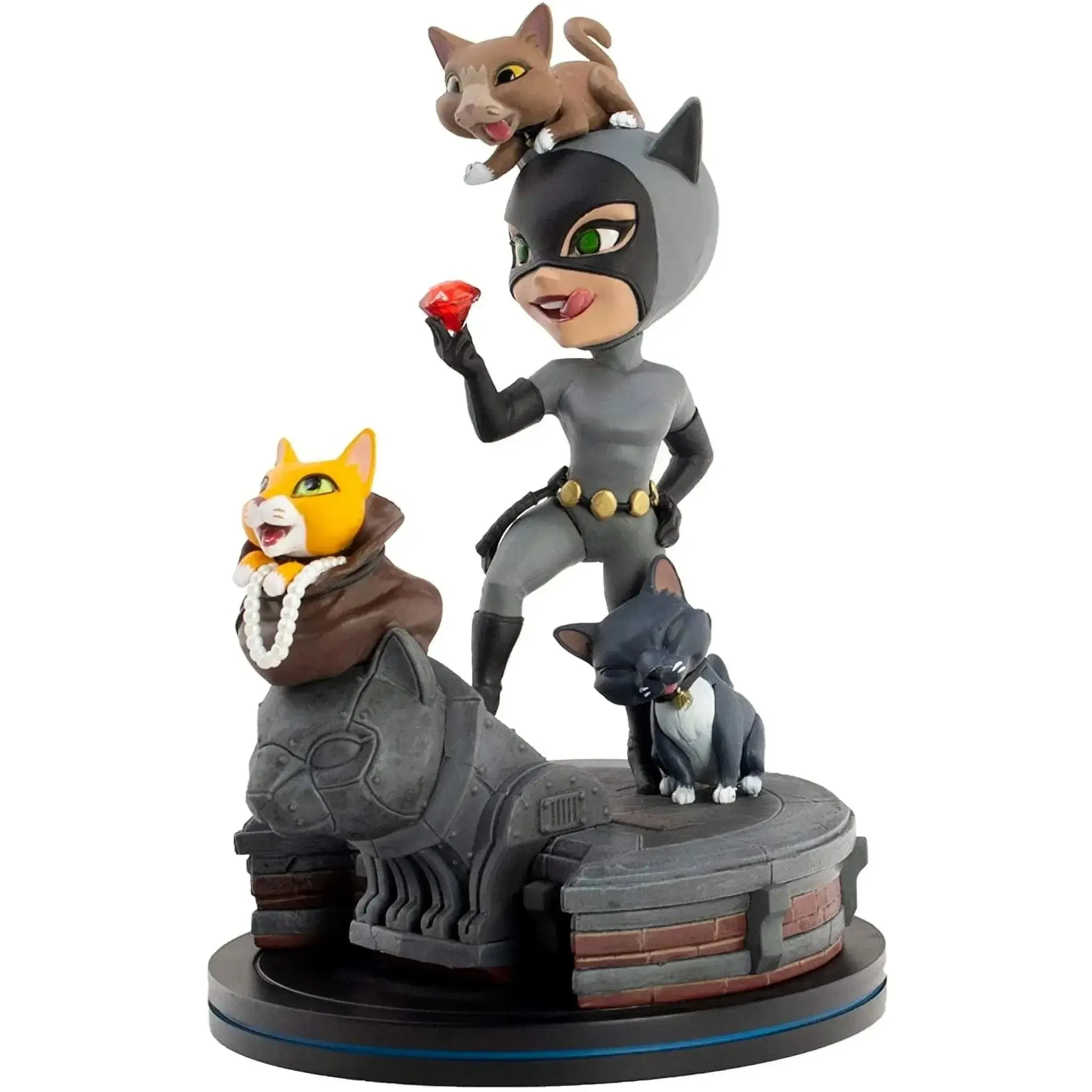 DC Comics - Catwoman Q-Fig Elite Diorama Figure (4.5") - Quantum Mechanix (QMx) - (2020) - Image 4