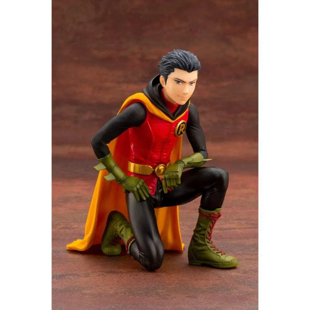 DC Comics - Damian Wayne Robin Figure (1:7 Scale, 1st Edition with Bonus Part) - Kotobukiya - Ikemen Series - Image 3