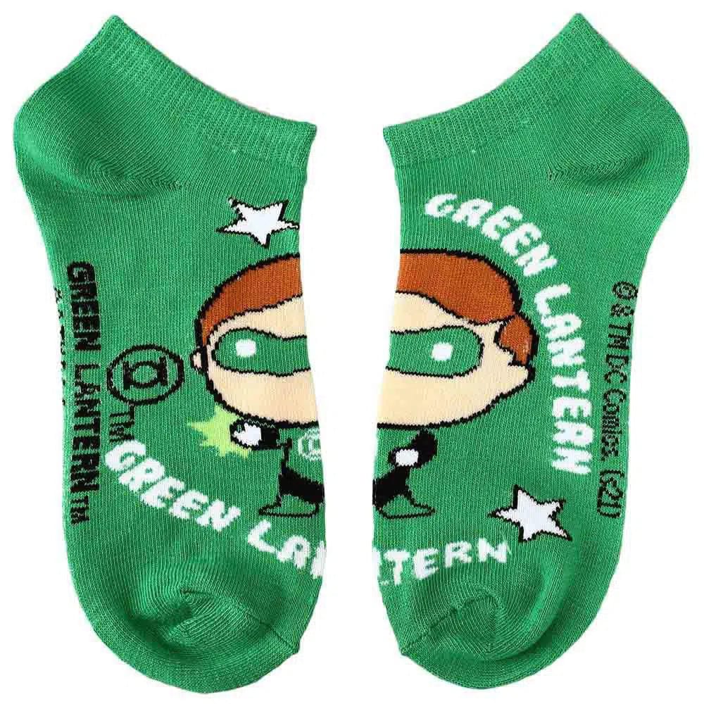 DC Comics: Justice League - Chibi Superheroes Ankle Socks (5 Pairs) - Bioworld - Image 6