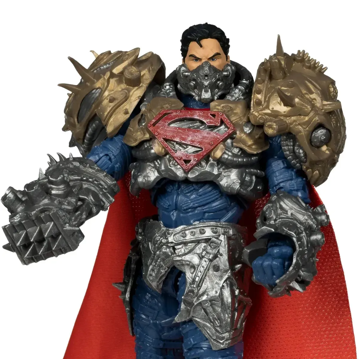 DC Comics [Superman: Ghosts of Krypton] - Kryptonian Armor Superman Action Figure with Comic Book (7") - McFarlane Toys - Page Punchers Series - Image 10