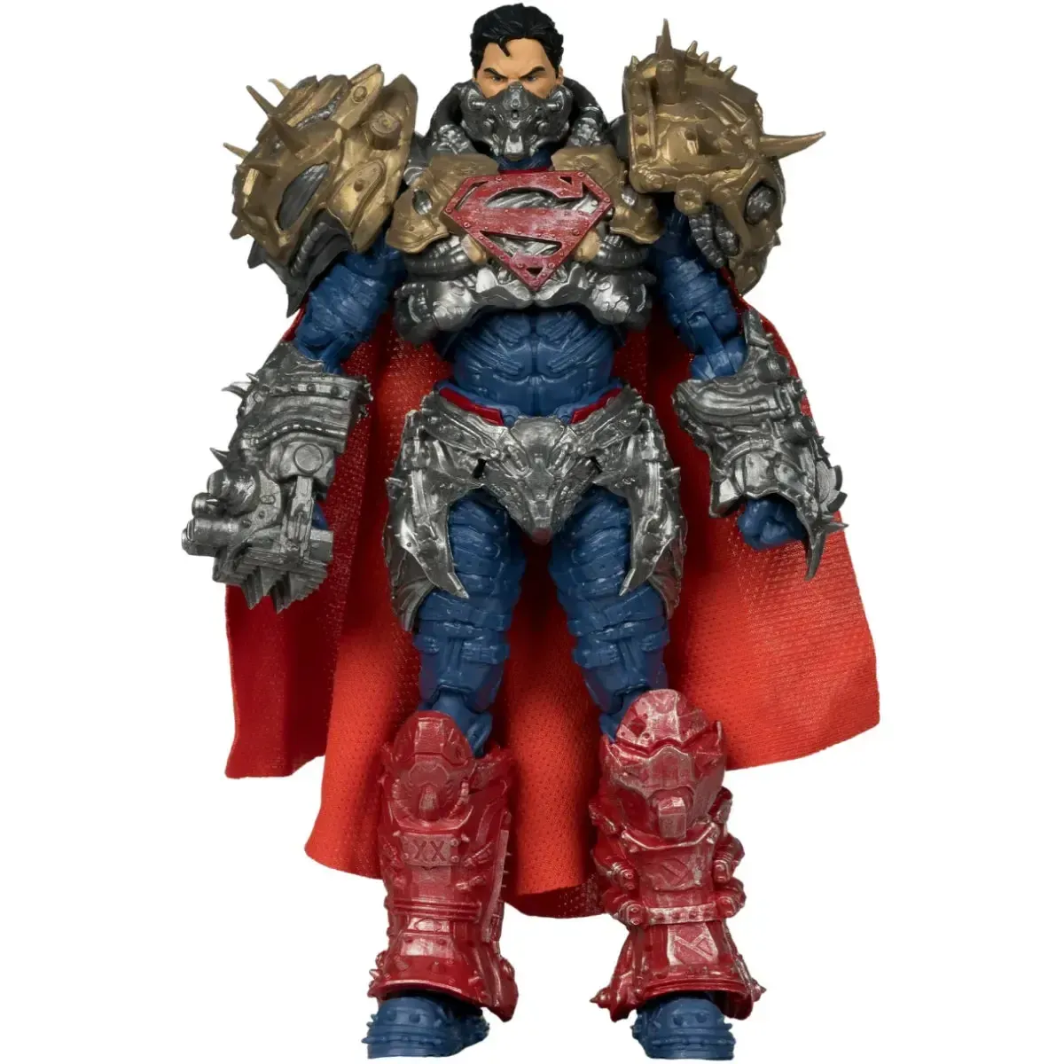 DC Comics [Superman: Ghosts of Krypton] - Kryptonian Armor Superman Action Figure with Comic Book (7") - McFarlane Toys - Page Punchers Series - Image 4