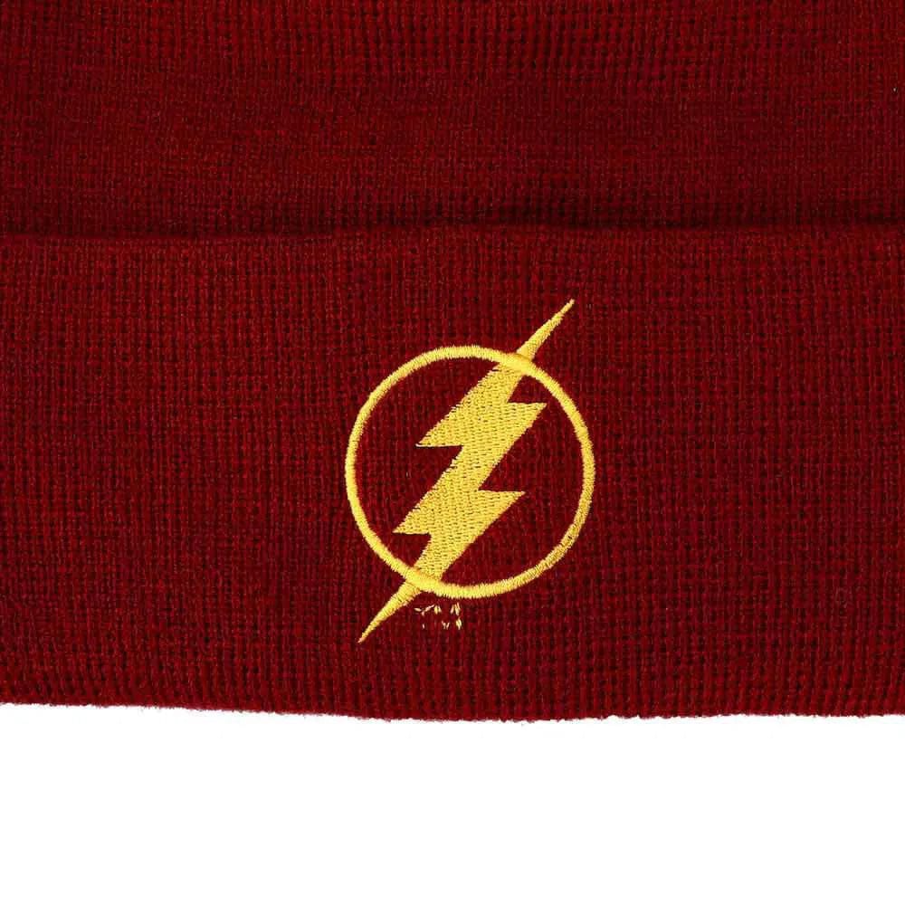 DC Comics - The Flash Logo Cuff Beanie Hat (Red) - Bioworld - Image 3