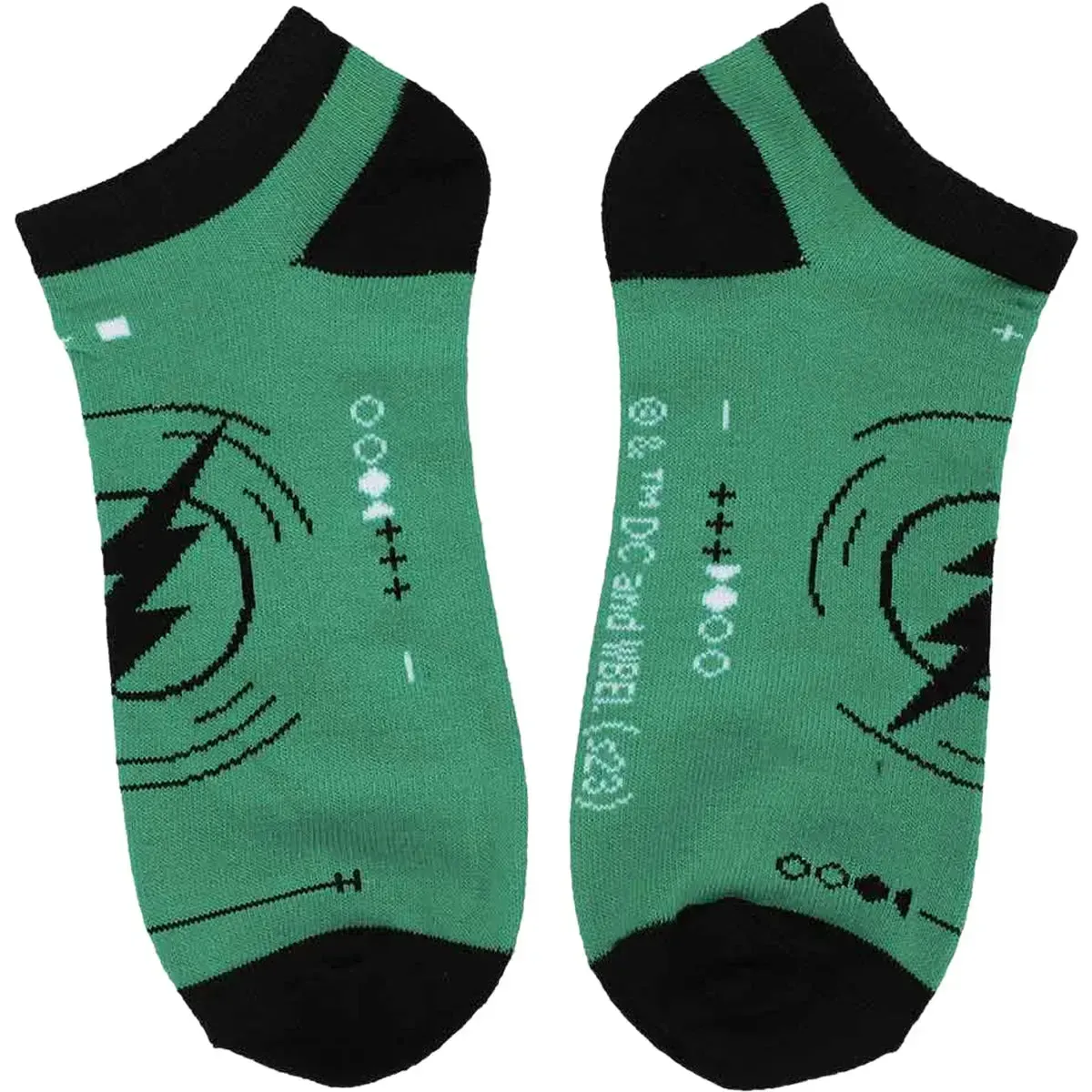 DC Comics [The Flash: Worlds Collide] - Lightning Bolt Women's Ankle Socks (5 Pairs) - Bioworld - Image 5