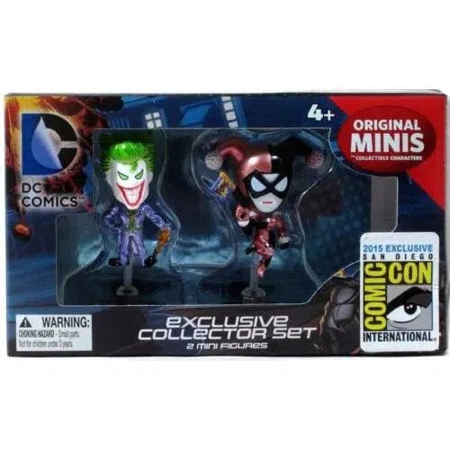 DC Comics - The Joker and Harley Quinn Mini Figures Collector Set - Blip Toys - San Diego Comic-Con 2015 (SDCC) Exclusive - Image 3