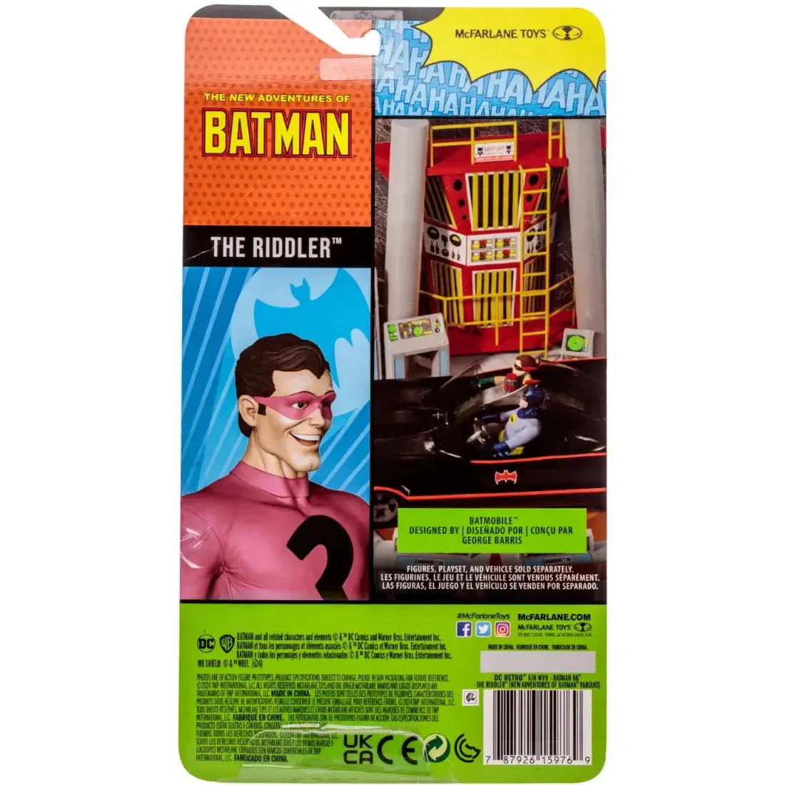 DC Comics [The New Adventures of Batman] - Retro Riddler Action Figure (6") - McFarlane Toys - Image 3