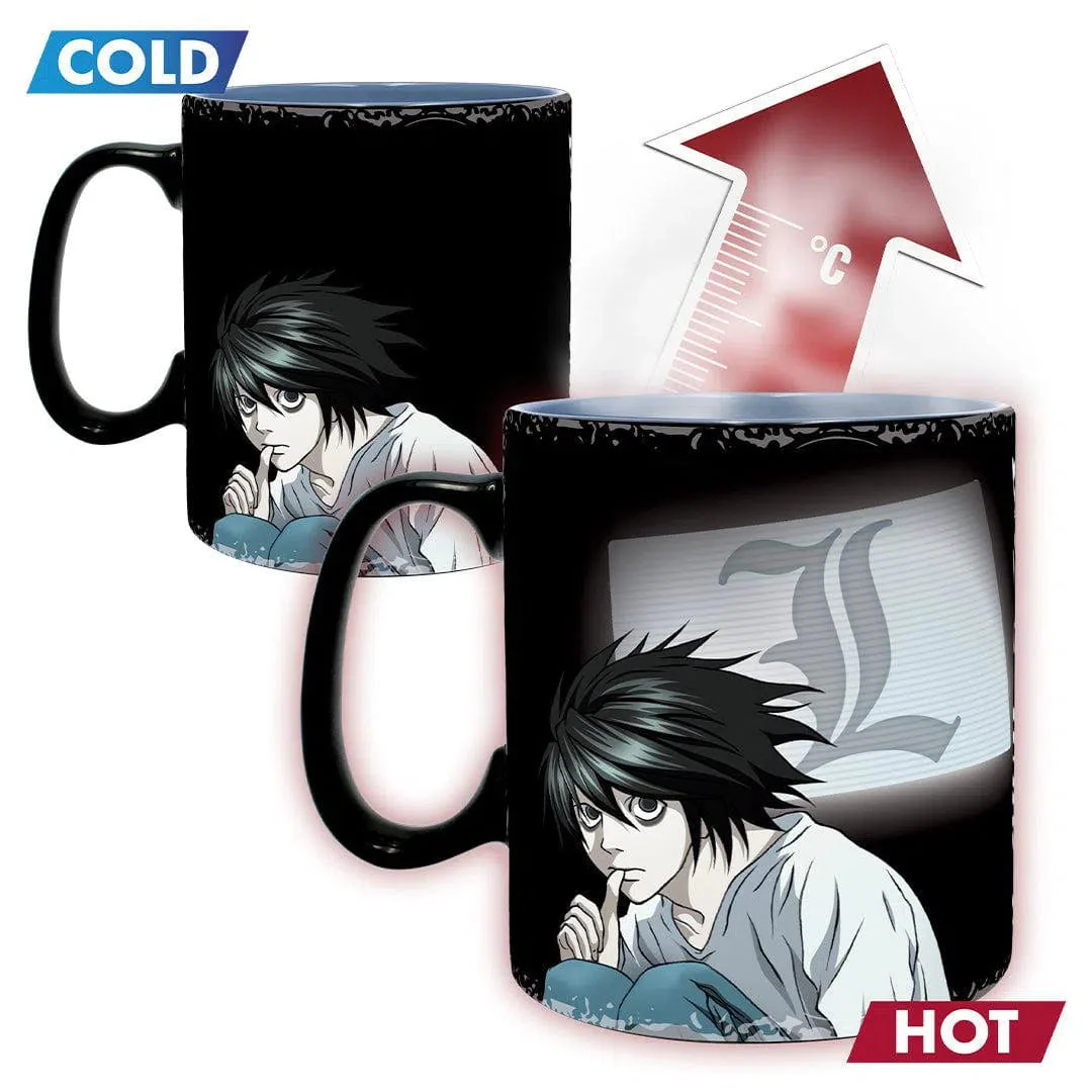 Death Note - Kira & L Magic Ceramic Mug - ABYstyle - Image 3