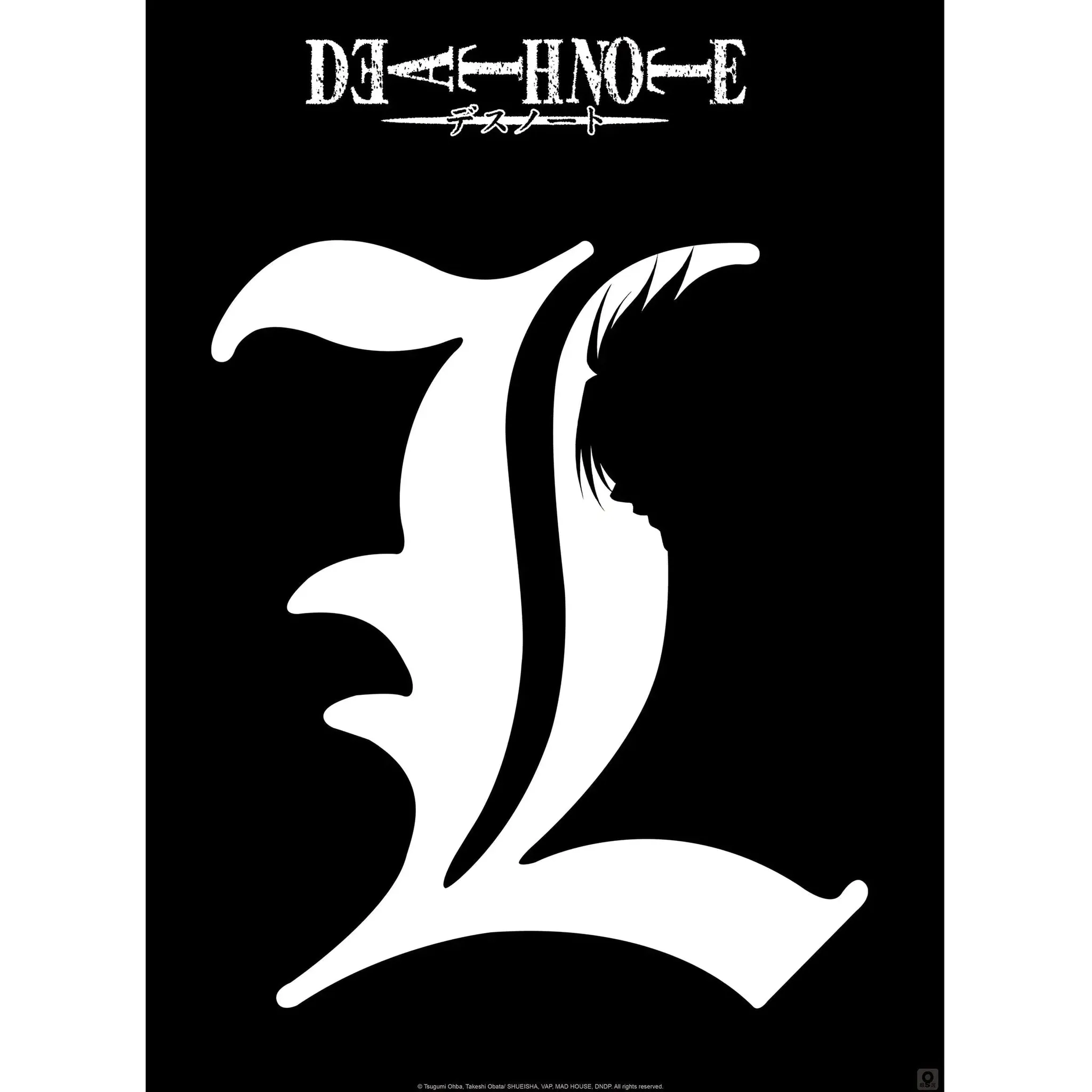 Death Note - L Symbol & Characters Boxed Poster Set (20.5"x15") - ABYstyle - Image 3