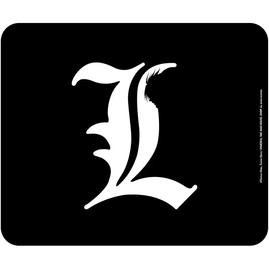 Death Note - "L" Symbol Mousepad (9.25"x7.75") - ABYstyle