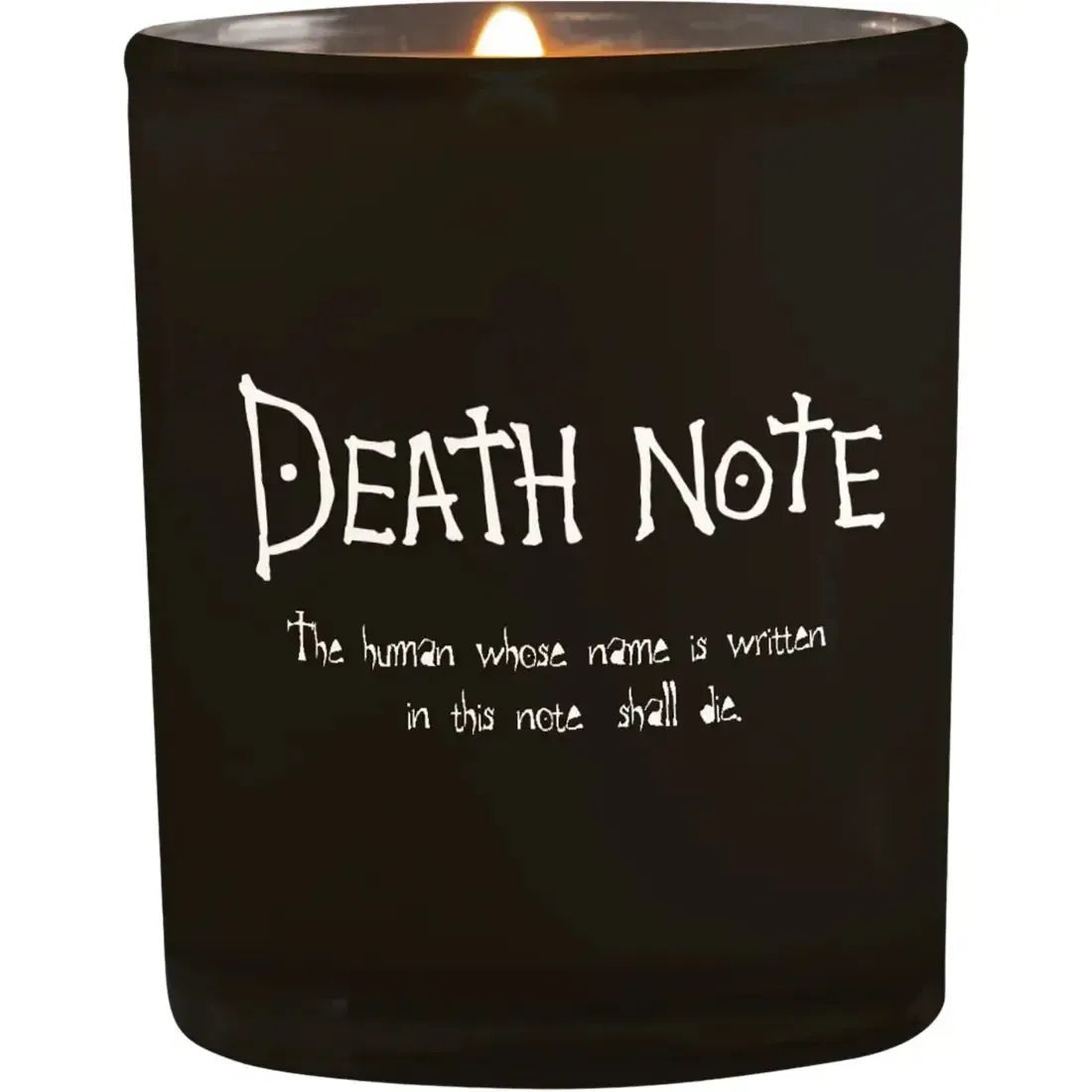 Death Note - Light, Ryuk & Death Note Rules Wax Candle Glass Jar (3.5", 30 Hours Burn Time) - ABYstyle - Image 3