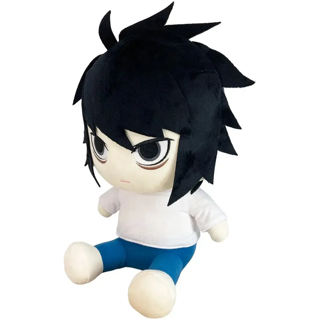 Death Note - Sitting "L" Jumbo Plush (12") - Great Eastern Entertainment - Image 3